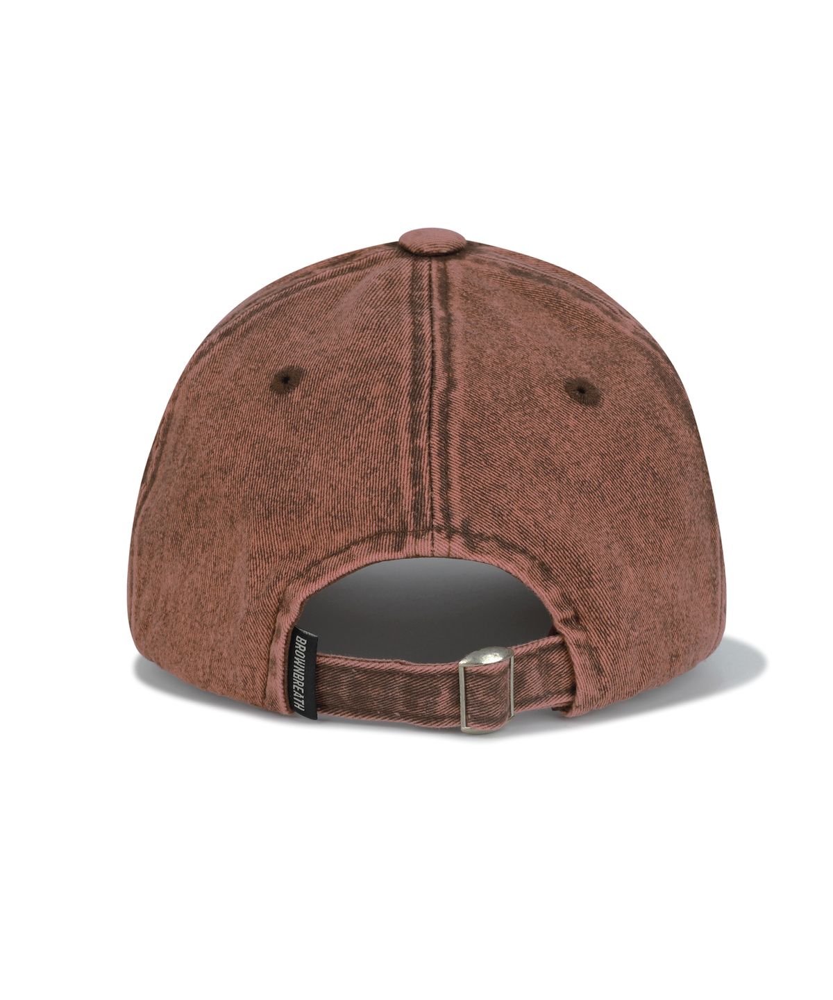 브라운브레스(BROWNBREATH) WASHING TAG CAP - BURGUNDY
