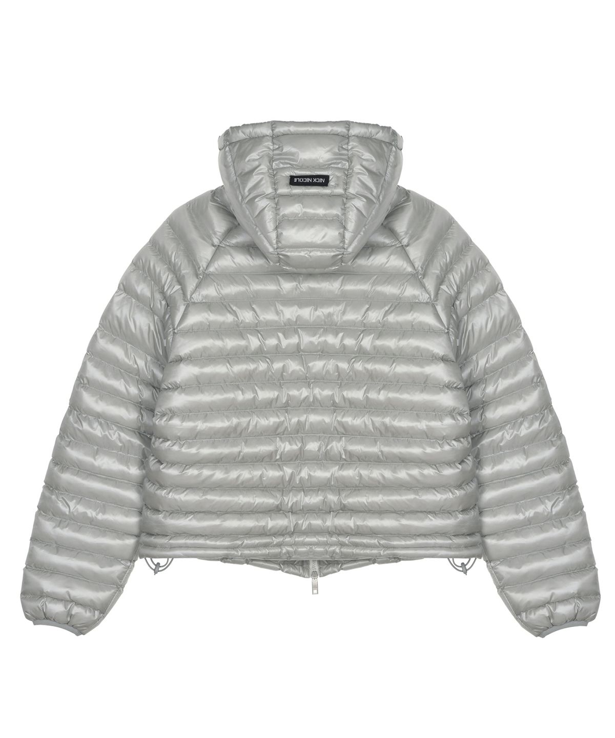 닉앤니콜(NICK&NICOLE) NICOLE LIGHT WEIGHT HOODY PADDING_LIGHT GRAY