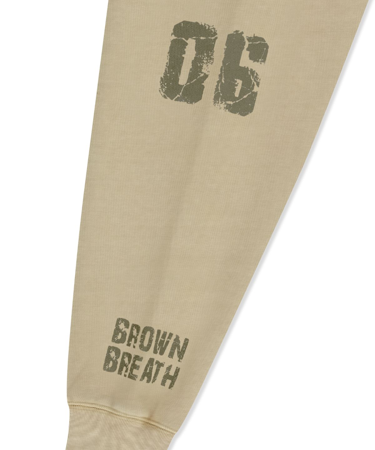 브라운브레스(BROWNBREATH) 2006 PIGMENT CREWNECK - BEIGE
