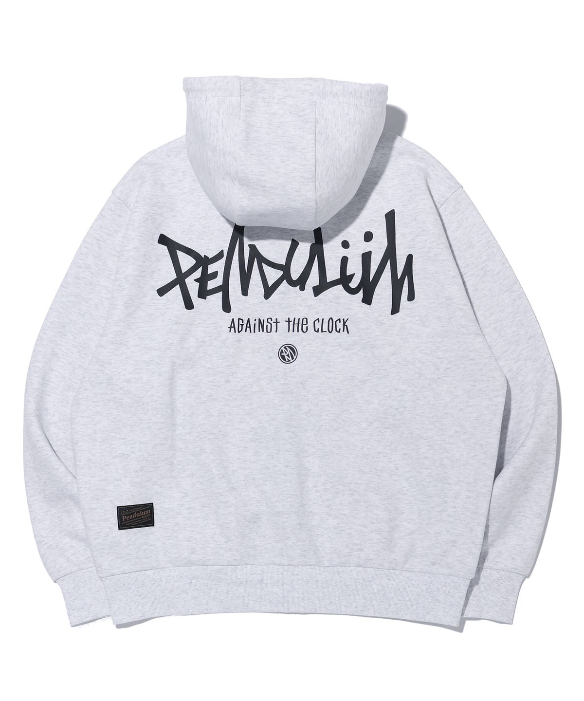 펜듈럼(PENDULUM) 백 로고 투웨이 후드집업 LQ1JU036_LIGHT GREY