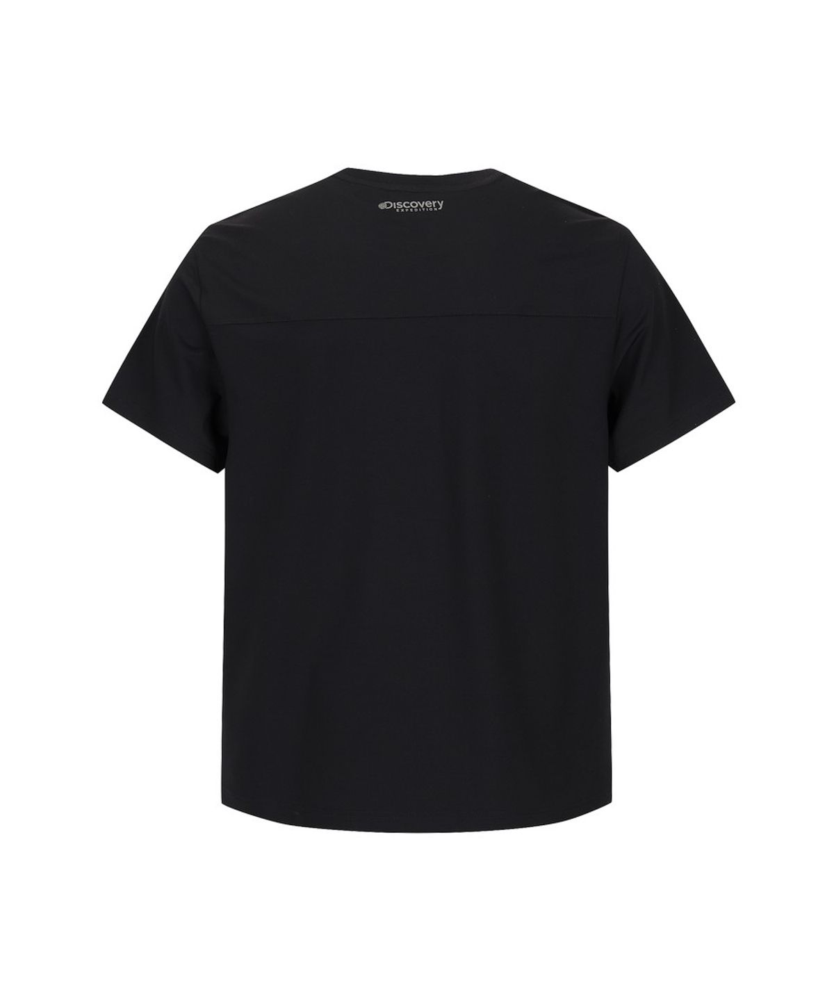 디스커버리 익스페디션(DISCOVERY EXPEDITION) 남성 프레시벤트 조직감 트리코트 반팔티셔츠 (BLACK)