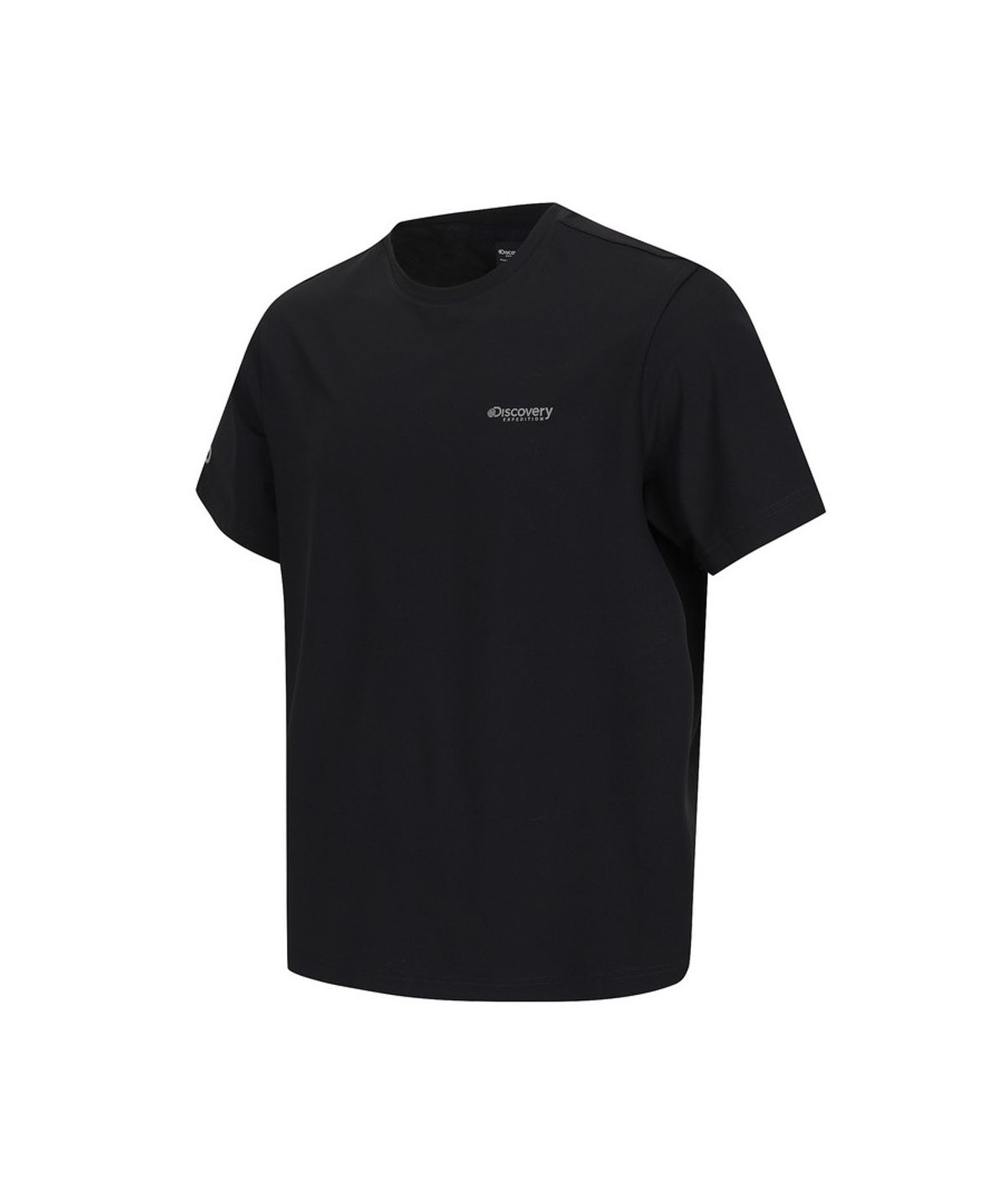 디스커버리 익스페디션(DISCOVERY EXPEDITION) 남성 프레시벤트 조직감 트리코트 반팔티셔츠 (BLACK)