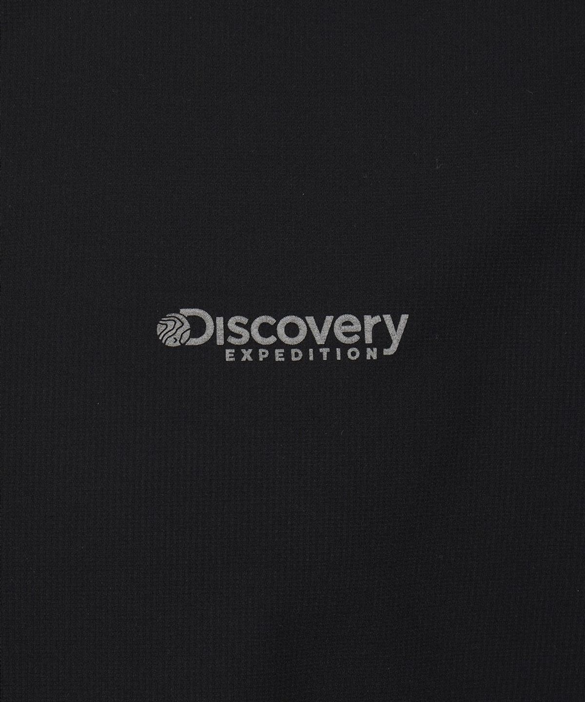 디스커버리 익스페디션(DISCOVERY EXPEDITION) 남성 프레시벤트 조직감 트리코트 반팔티셔츠 (BLACK)