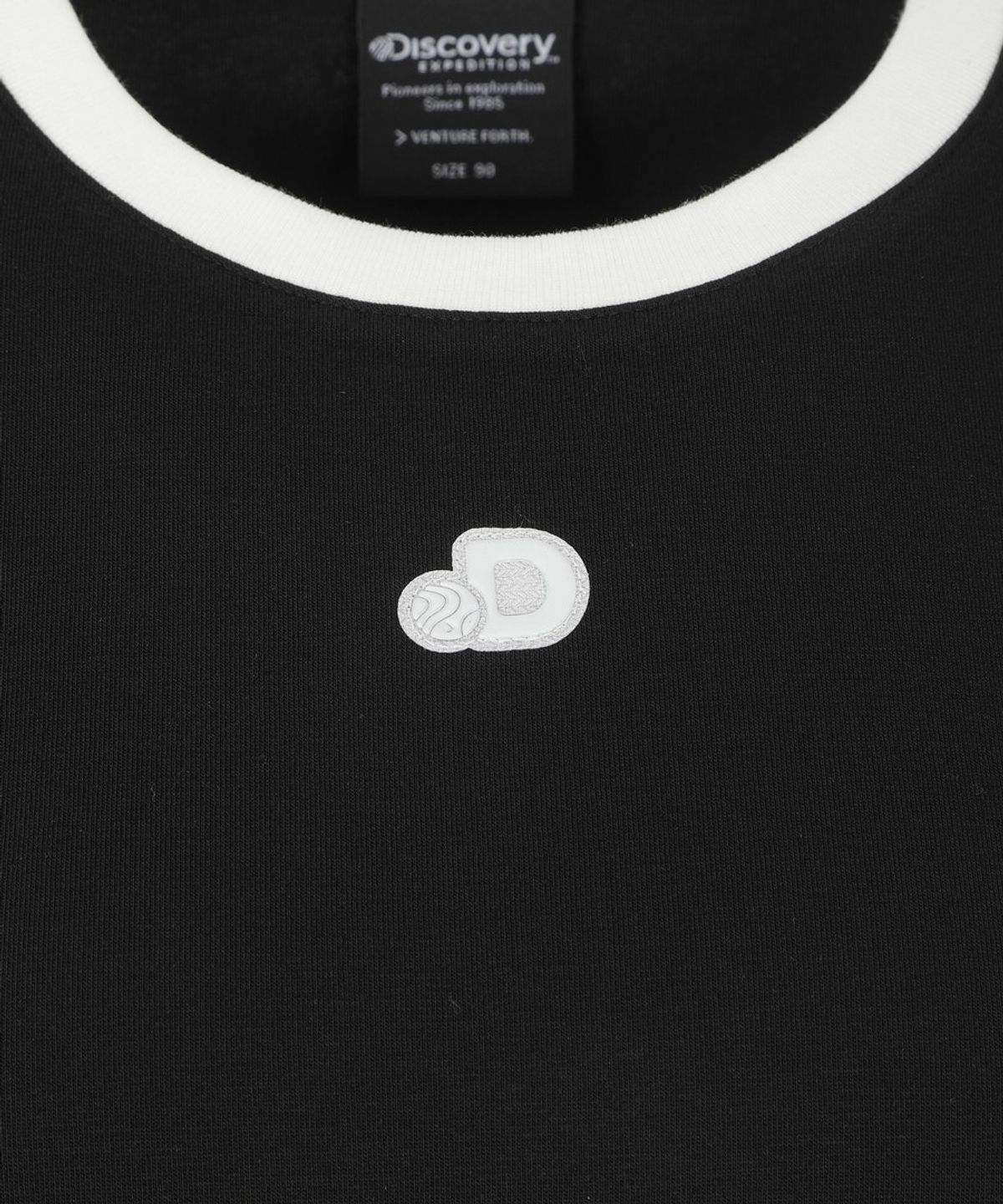 디스커버리 익스페디션(DISCOVERY EXPEDITION) 여성 프레시벤트 에센셜 링거티셔츠 (BLACK)