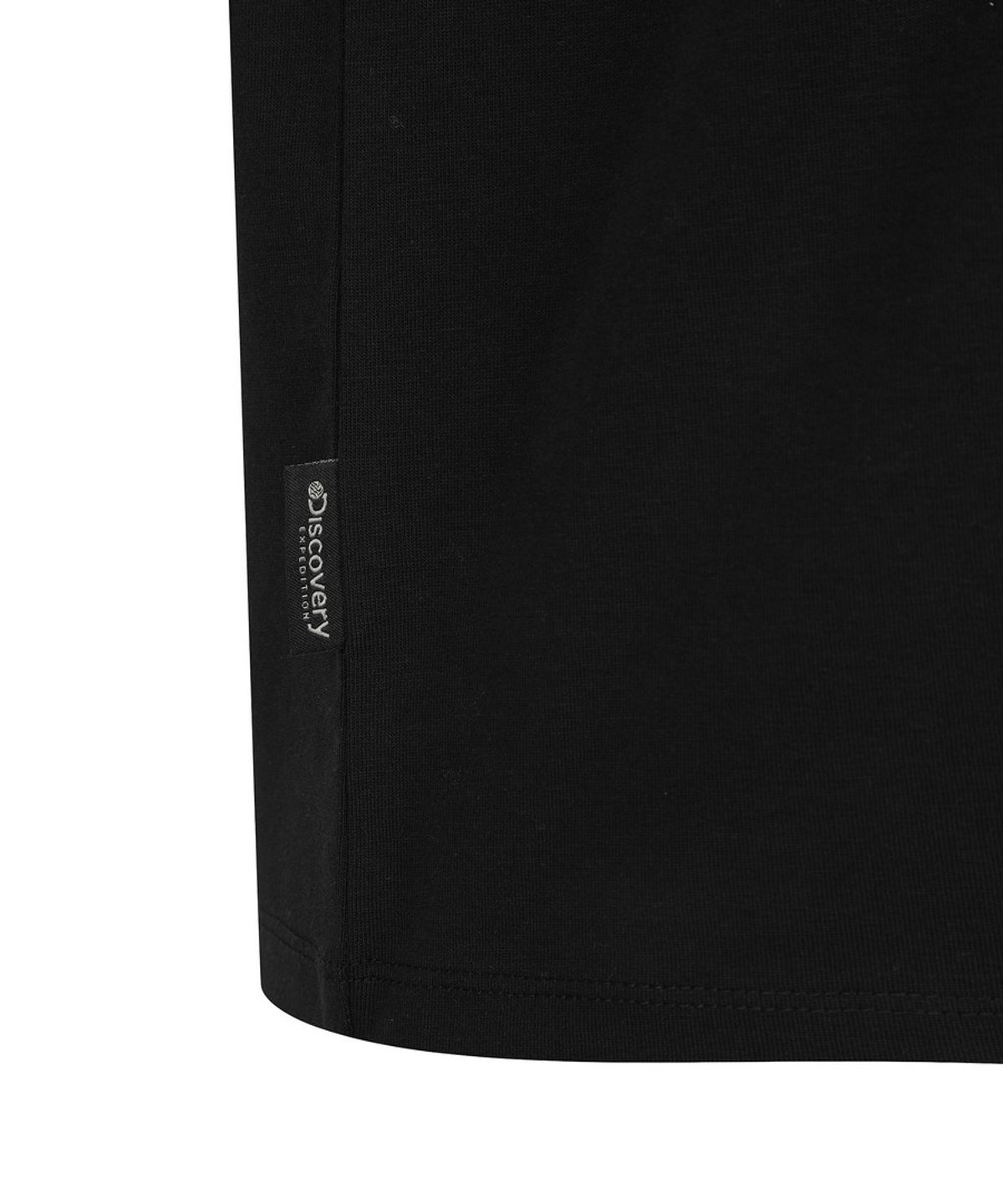 디스커버리 익스페디션(DISCOVERY EXPEDITION) 여성 프레시벤트 에센셜 링거티셔츠 (BLACK)