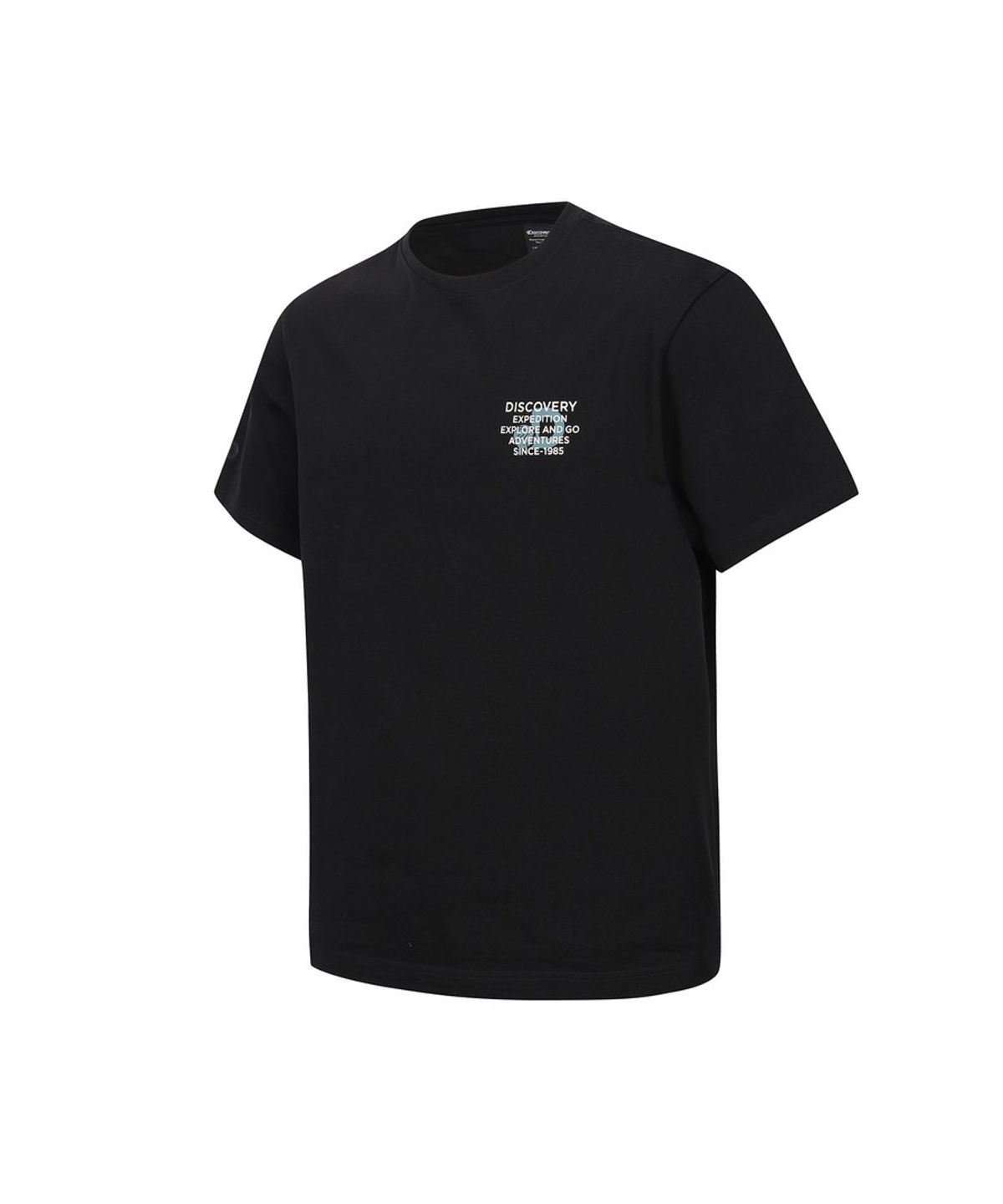 디스커버리 익스페디션(DISCOVERY EXPEDITION) 유니 헤비웨이트 스몰레터 반팔티셔츠 (BLACK)