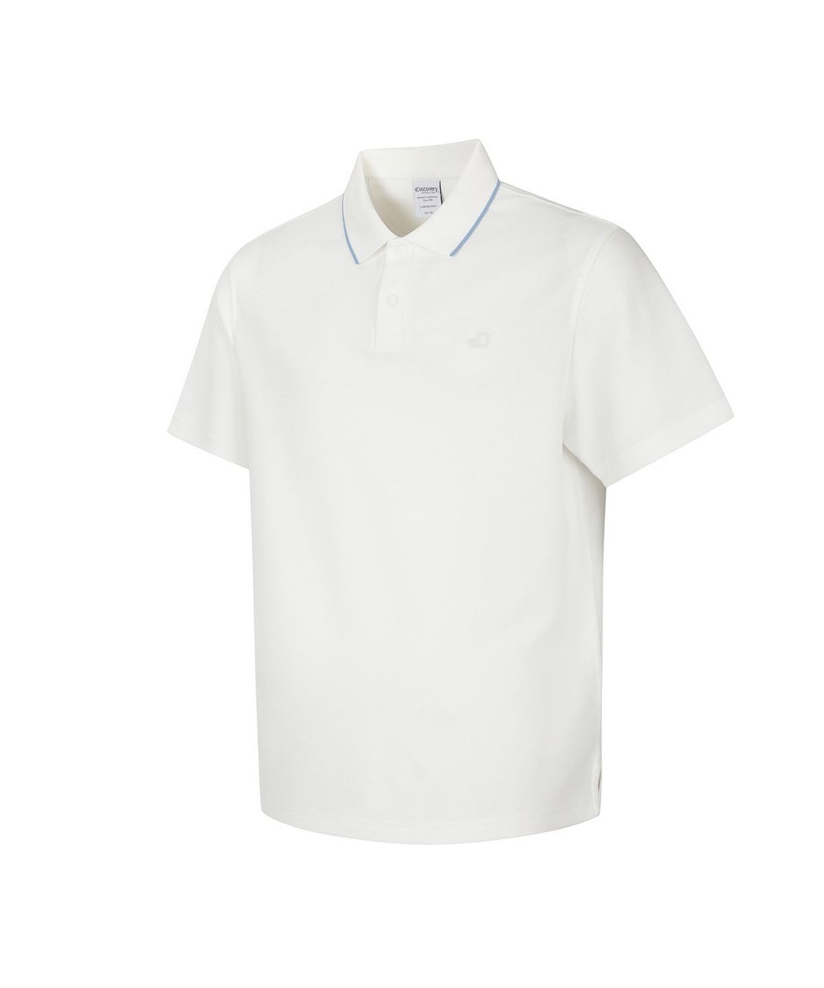 디스커버리 익스페디션(DISCOVERY EXPEDITION) 유니 심볼 세미오버핏 카라티 (WHITE)