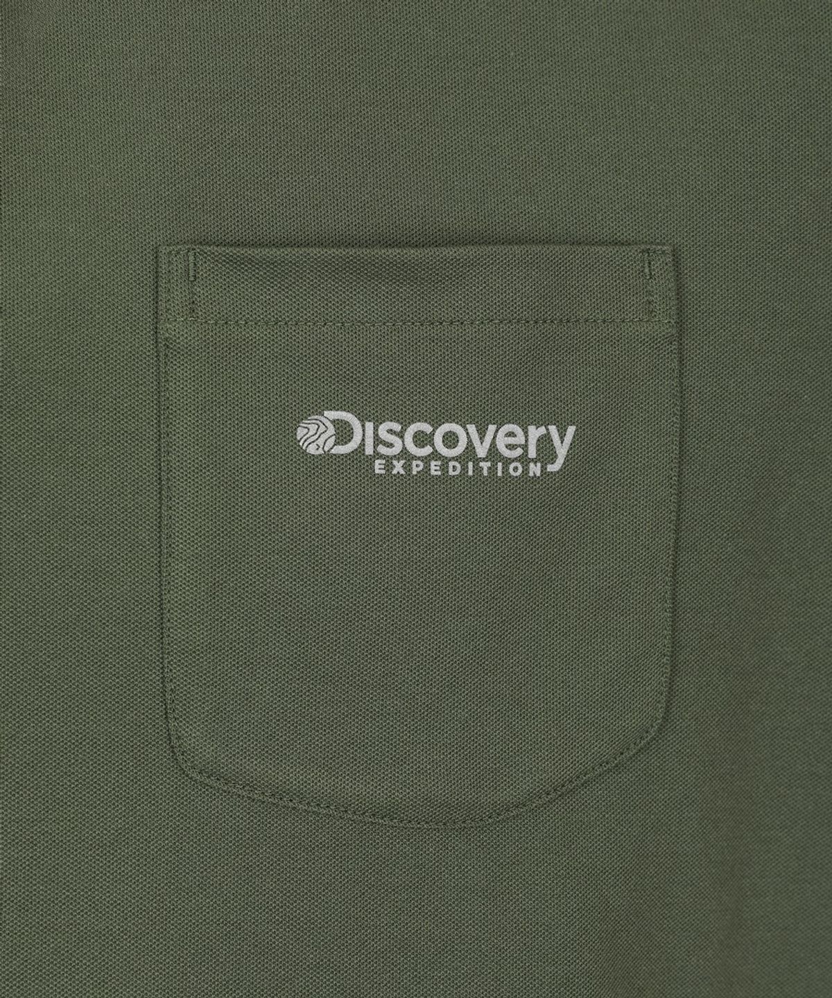디스커버리 익스페디션(DISCOVERY EXPEDITION) 남성 프레시벤트 테드 포켓 카라티 (D/KHAKI)