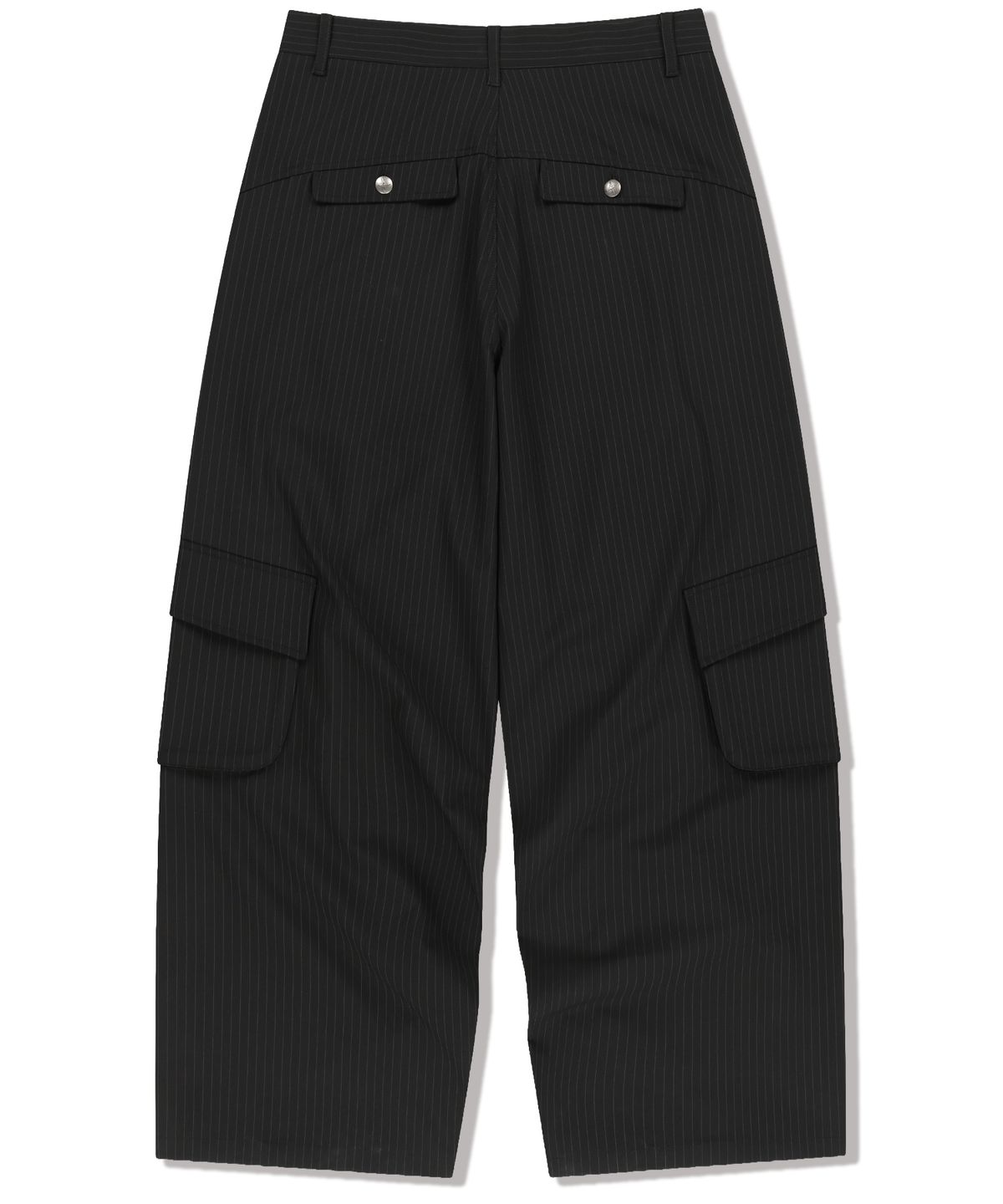 낫포너드(NOT4NERD) TR Stripe Curved Pants - Black