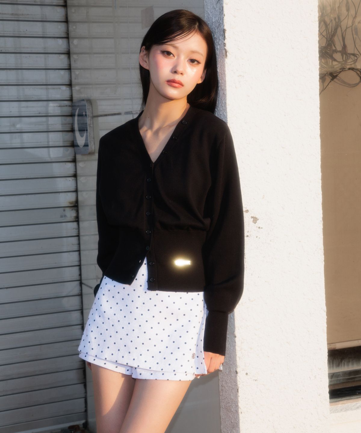 로제프란츠(ROSEFRANTZ) Dot Back Pocket Skirt Pants [Ivory]