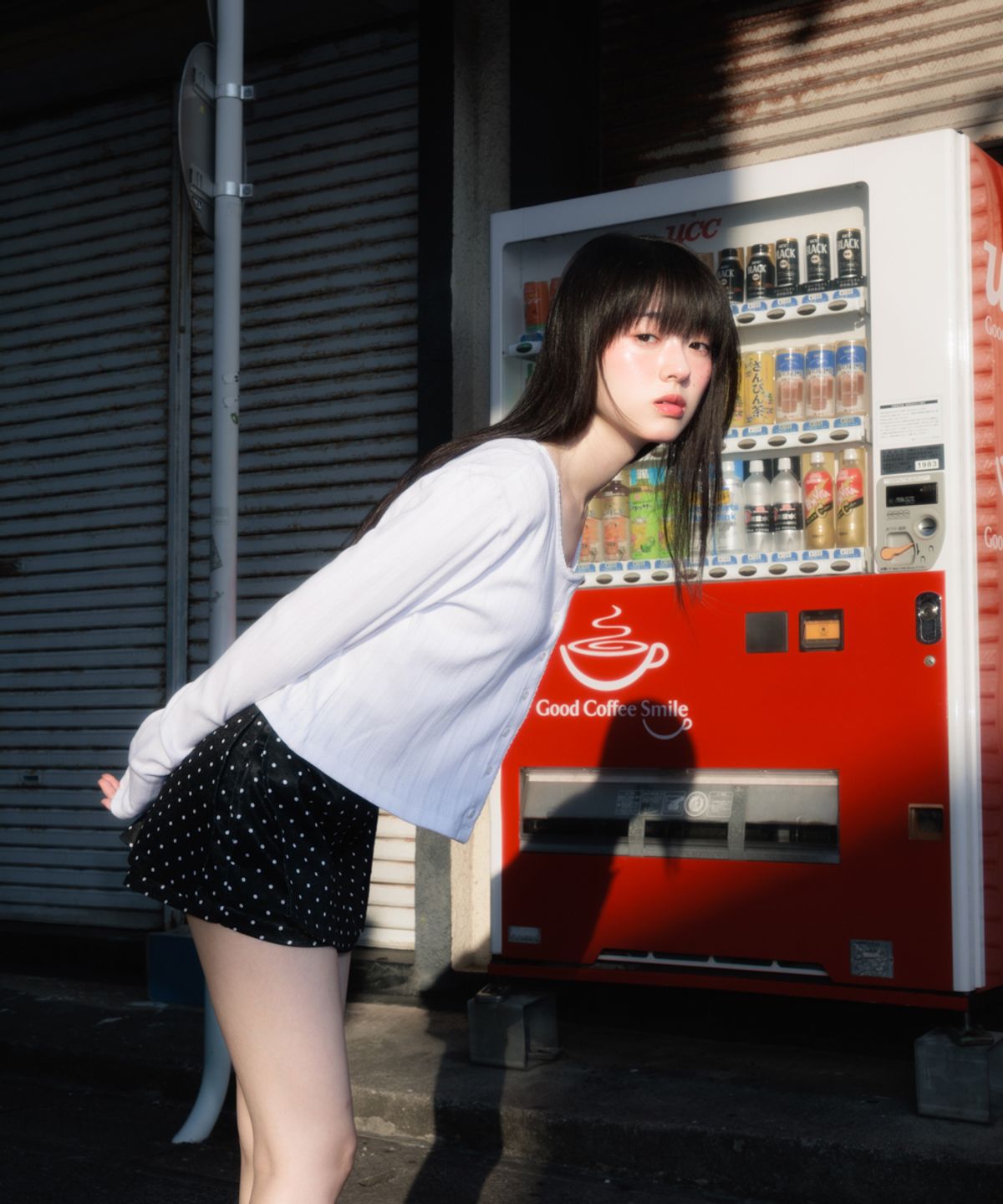 로제프란츠(ROSEFRANTZ) Dot Back Pocket Skirt Pants [Black]