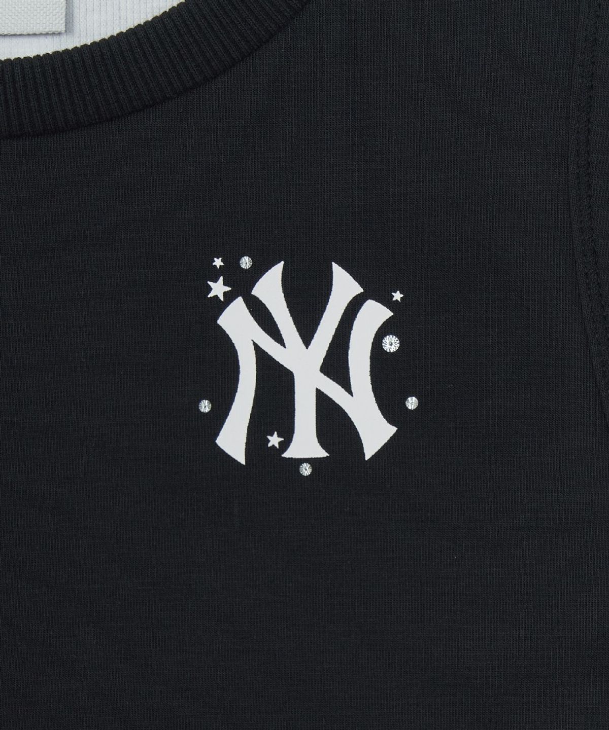 엠엘비 키즈(MLB KIDS) 스트릿 걸즈 레이어드 맨투맨 NY (Black)