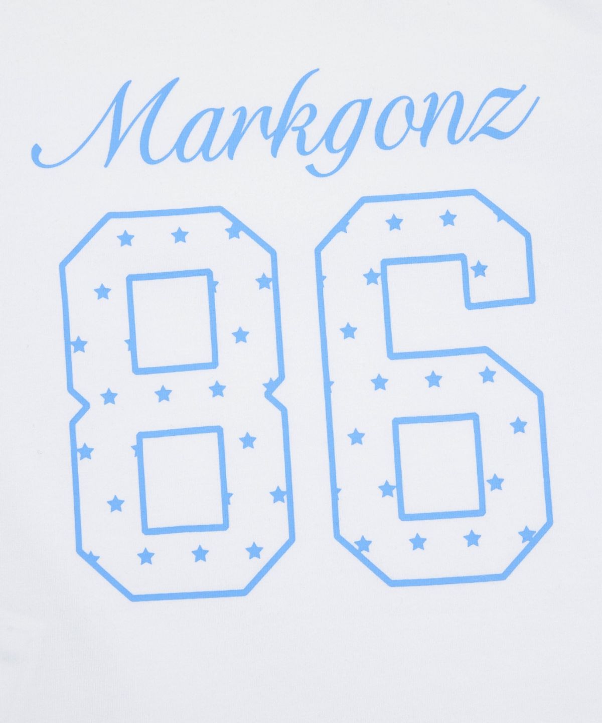 마크곤잘레스(MARK GONZALES) 우먼즈 래글런 긴팔 티셔츠 - BLACK