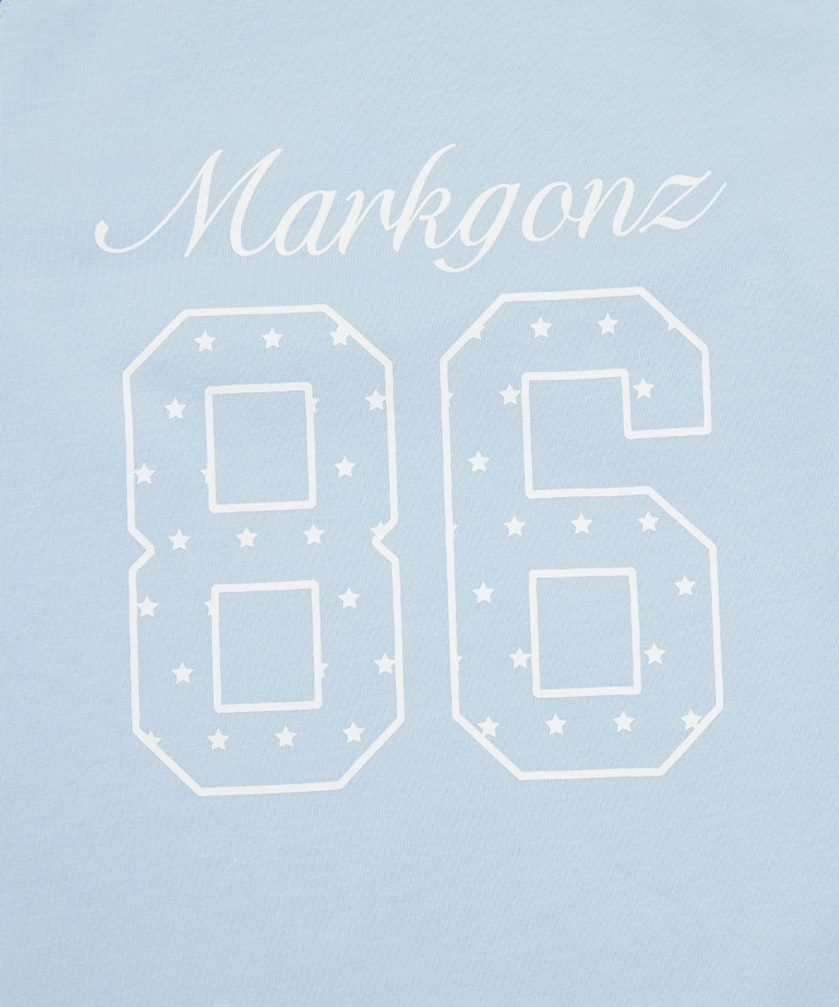 마크곤잘레스(MARK GONZALES) 우먼즈 래글런 긴팔 티셔츠 - BLUE