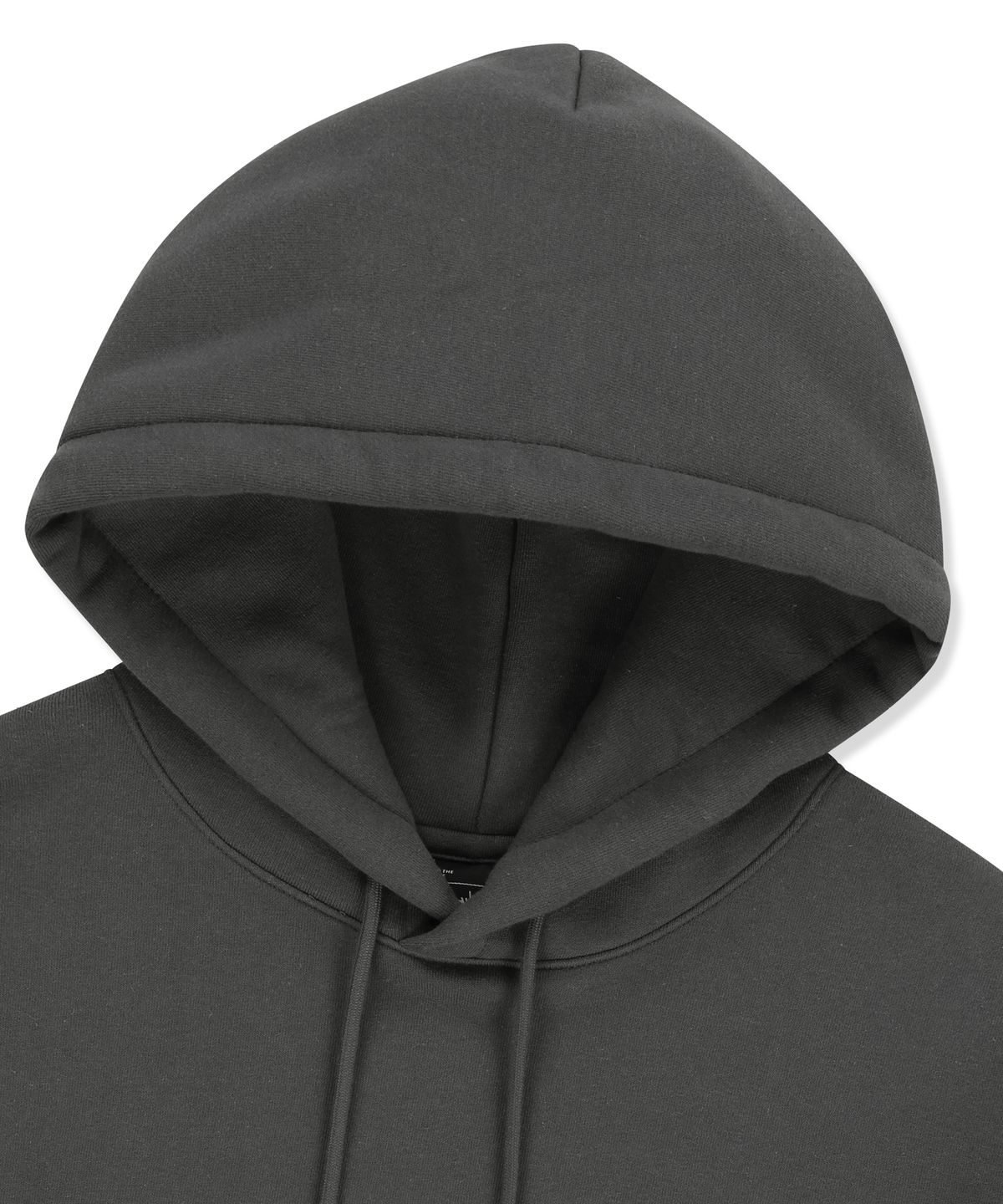 브라운브레스(BROWNBREATH) 20TH ANNIV TAG HOODIE - CHARCOAL