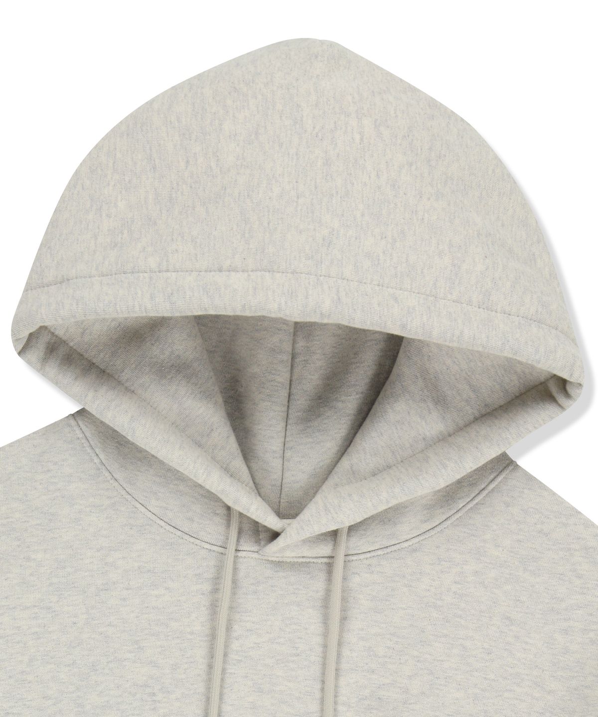 브라운브레스(BROWNBREATH) 20TH ANNIV TAG HOODIE - OATMEAL