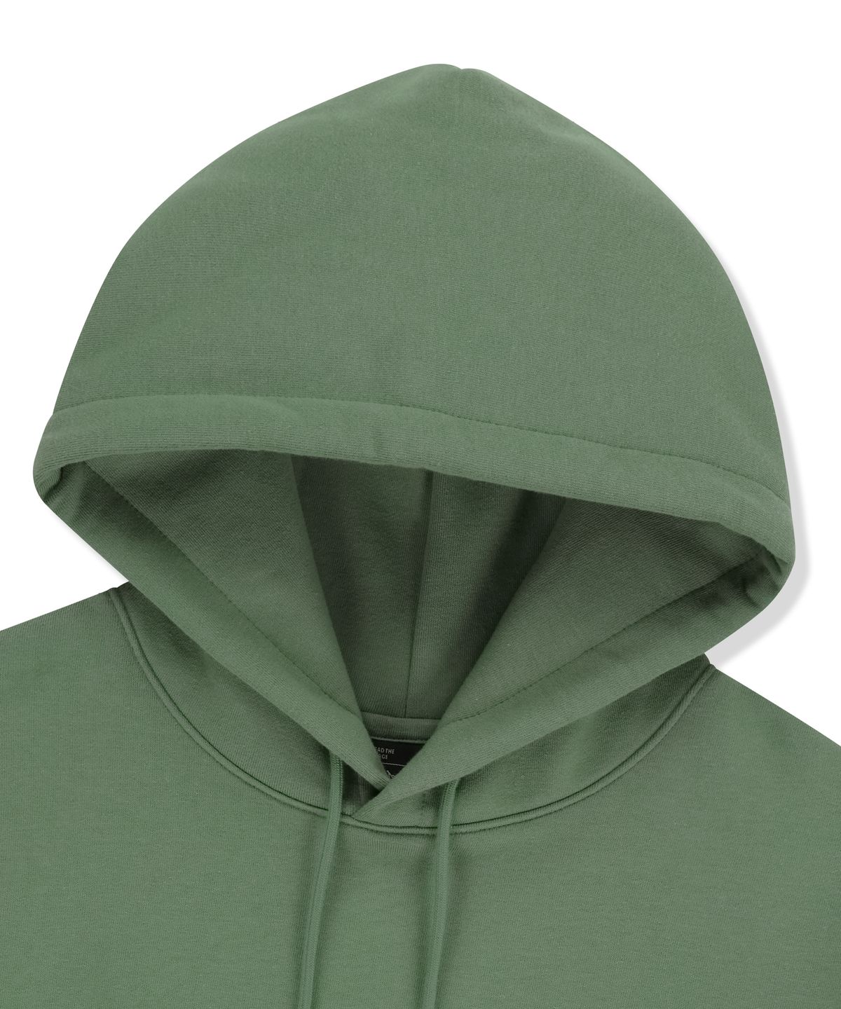 브라운브레스(BROWNBREATH) 20TH ANNIV TAG HOODIE - OLIVE