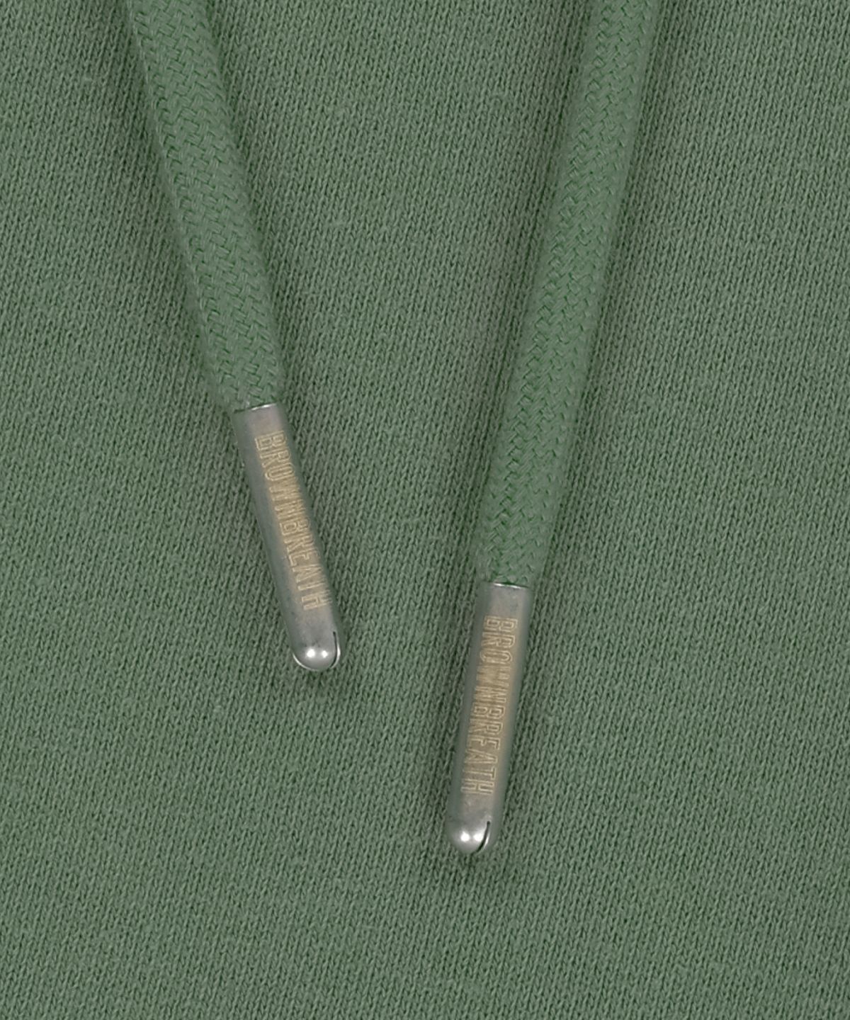 브라운브레스(BROWNBREATH) 20TH ANNIV TAG HOODIE - OLIVE