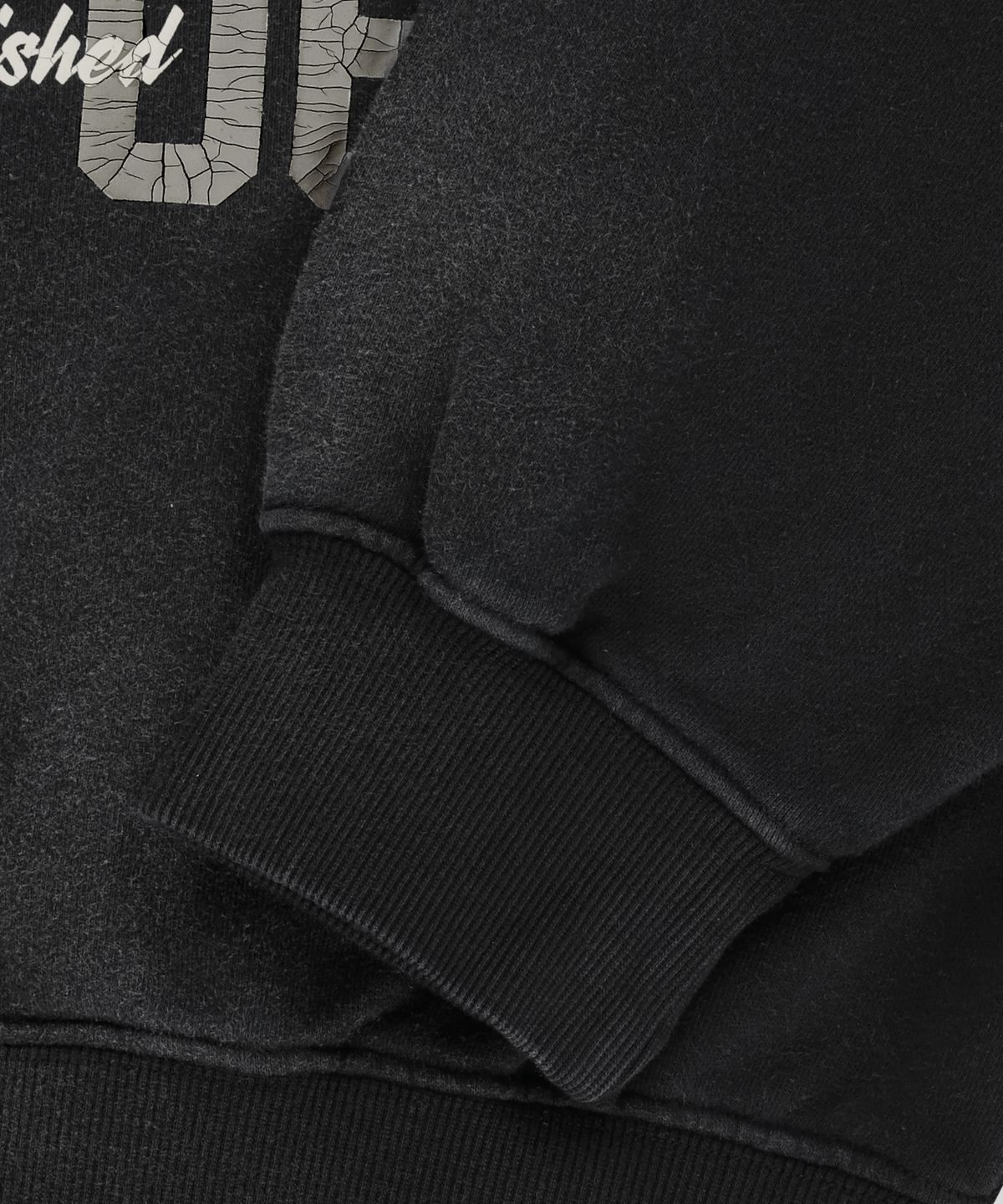 브라운브레스(BROWNBREATH) BREATH WASHED HOODIE - BLACK
