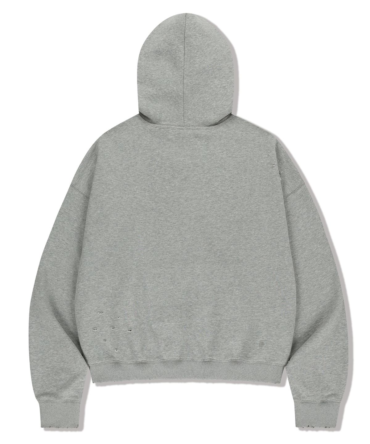 낫포너드(NOT4NERD) Dying Ember Slit Pullover Hood - Grey