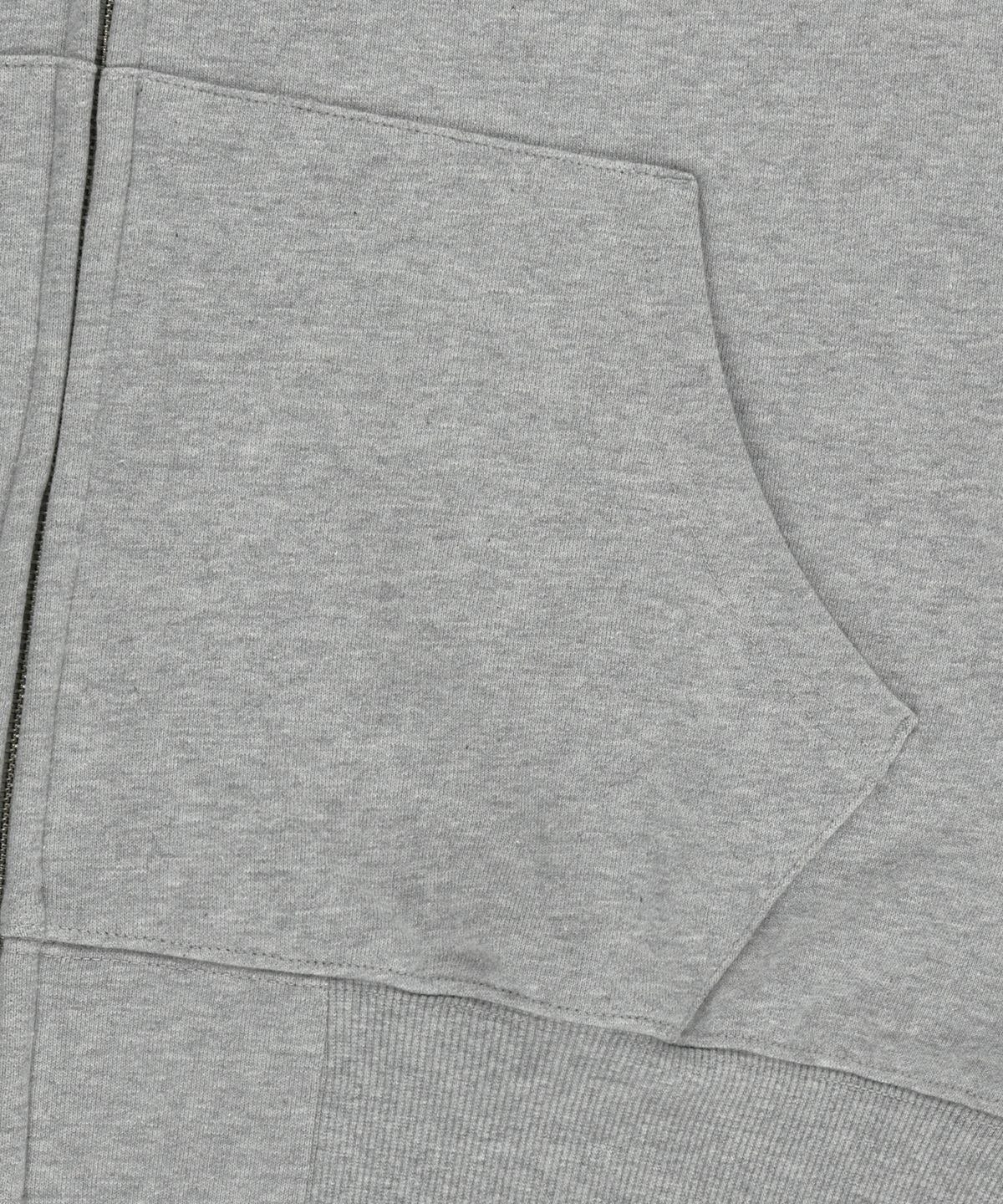 브라운브레스(BROWNBREATH) TAG CAMO BLOCK HOOD ZIP UP - MELANGE GREY