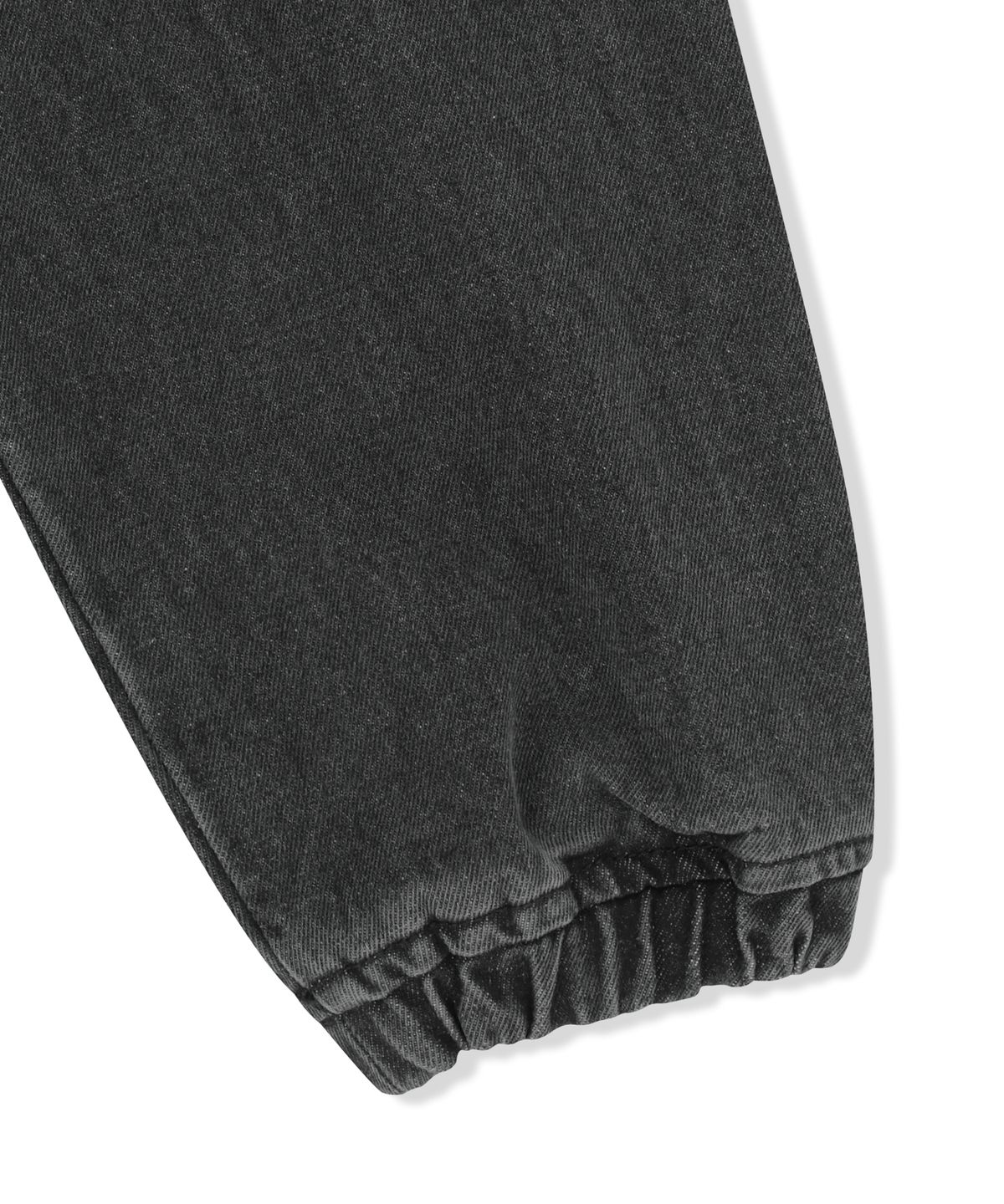 브라운브레스(BROWNBREATH) DENIM HOOD ZIP UP - BLACK