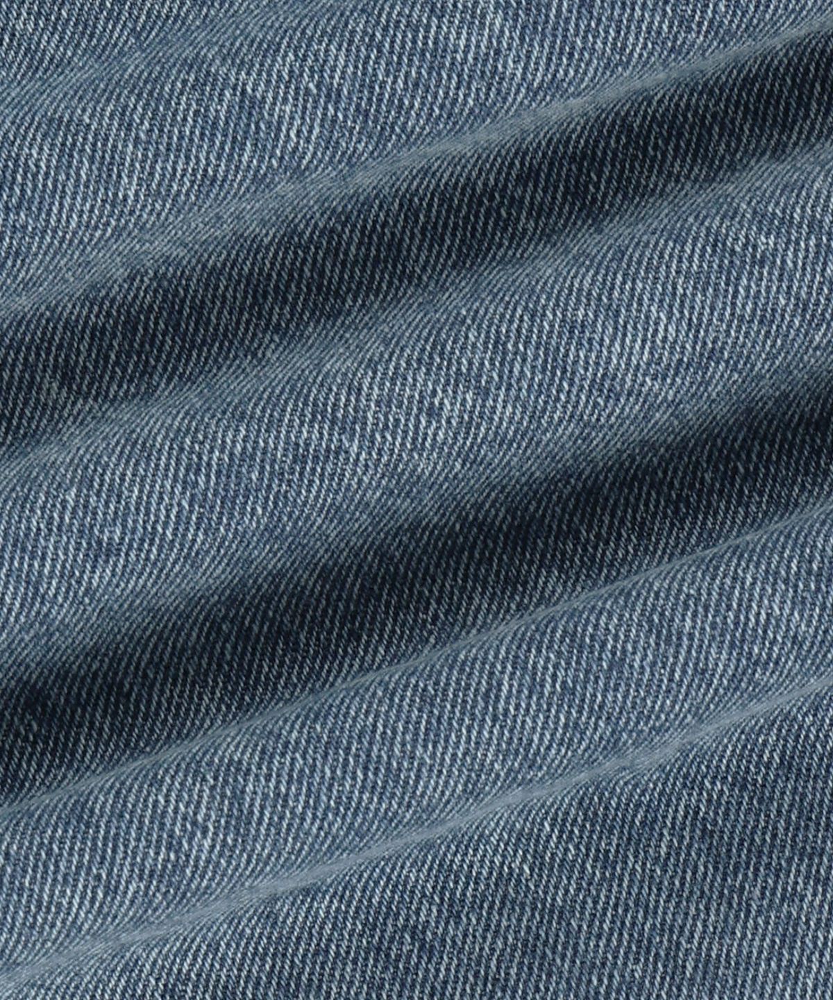 브라운브레스(BROWNBREATH) DENIM HOOD ZIP UP - BLUE