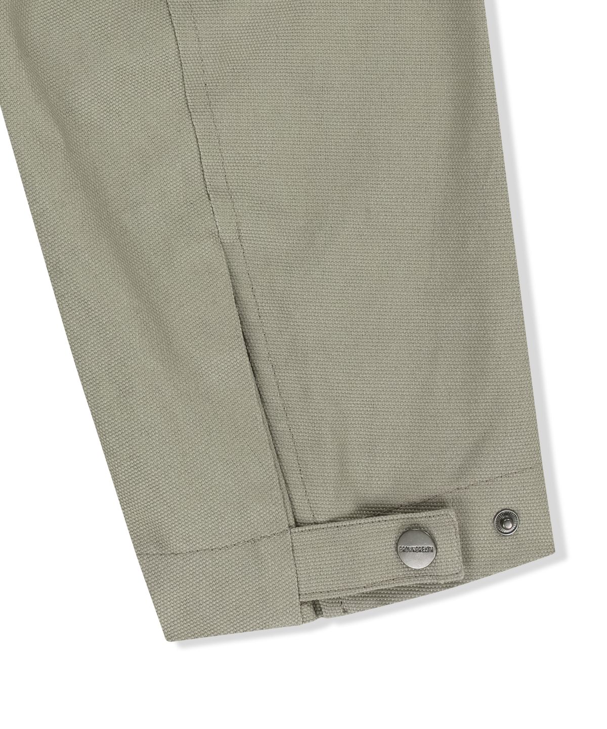 브라운브레스(BROWNBREATH) OXFORD ZIP UP JACKET - LIGHT GREY