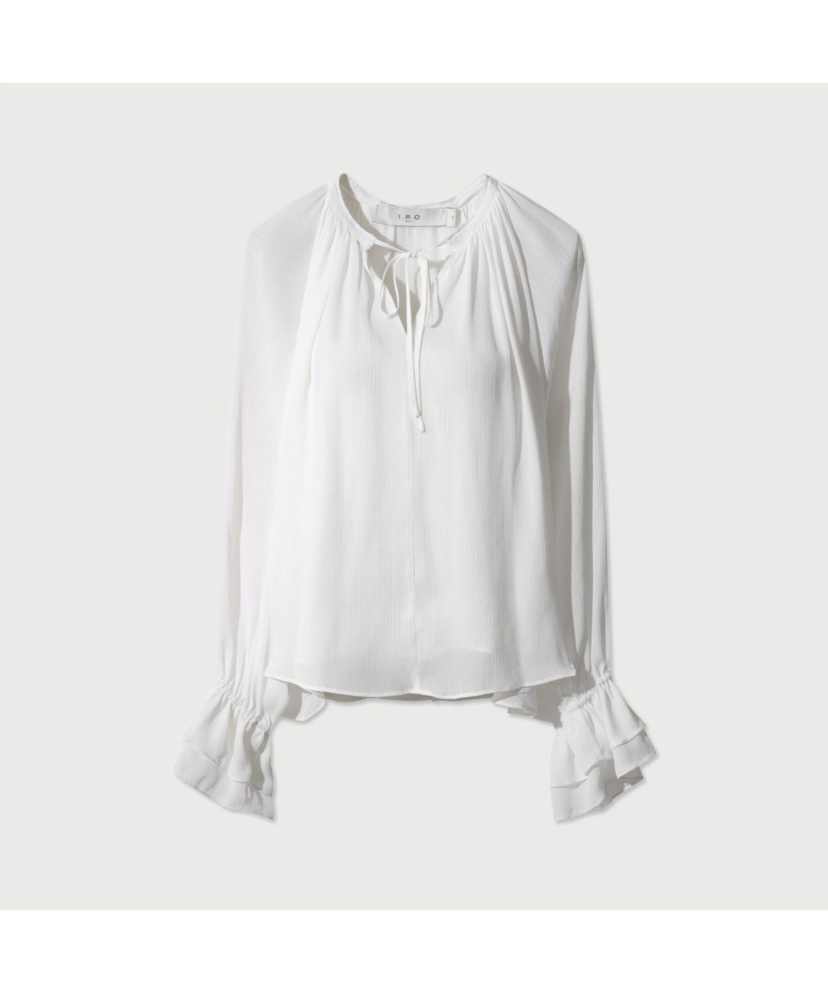 이로 우먼(IROWOMEN) PLI 크링클 블라우스 ILSAA25788WHX