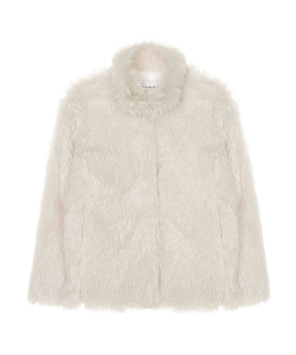 닉앤니콜(NICK&NICOLE) SOFT SHAGGY FUR JACKET_IVORY