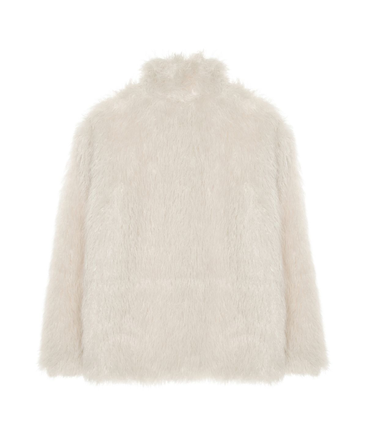 닉앤니콜(NICK&NICOLE) SOFT SHAGGY FUR JACKET_IVORY