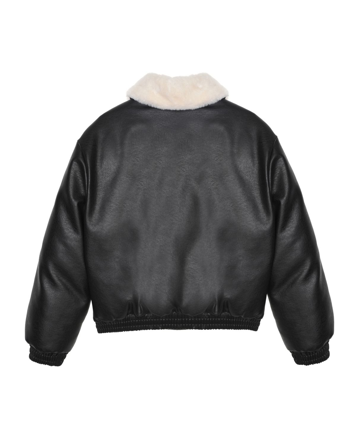 닉앤니콜(NICK&NICOLE) NICOLE HEAVY LEATHER MUSTANG_BLACK