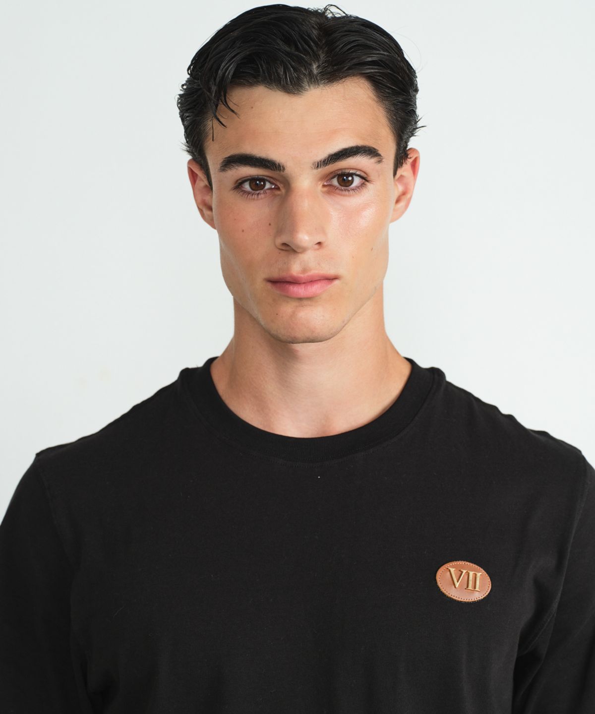 비베르데(VIIVERDE) Heavy Cotton T-shirt Black