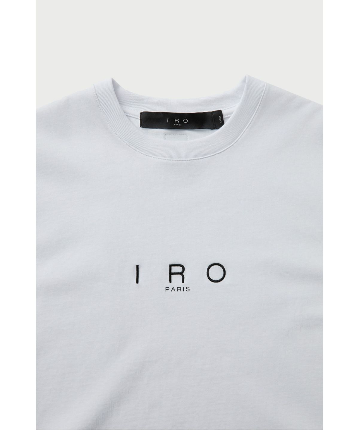 이로(IRO) Sable 피그먼트 로고 티셔츠 IQTAM26701WHX