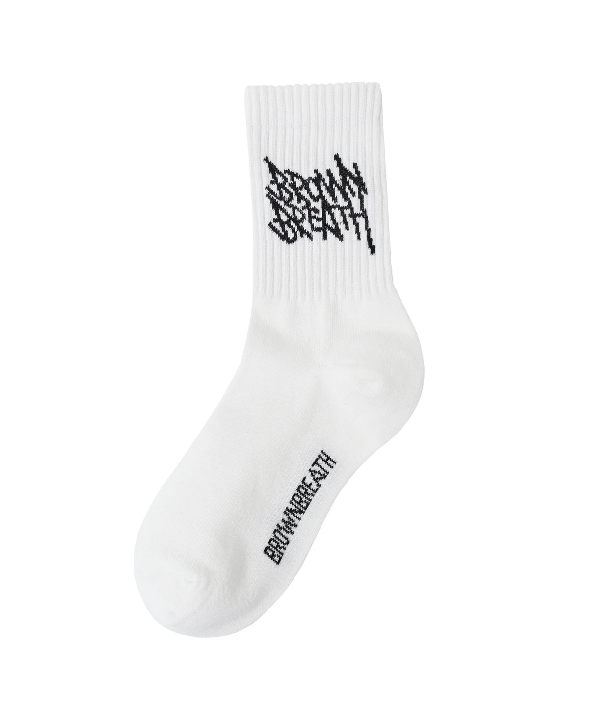 브라운브레스 키즈(BROWNBREATH KIDS) KIDS TAG 2PACK SOCKS - WHITE