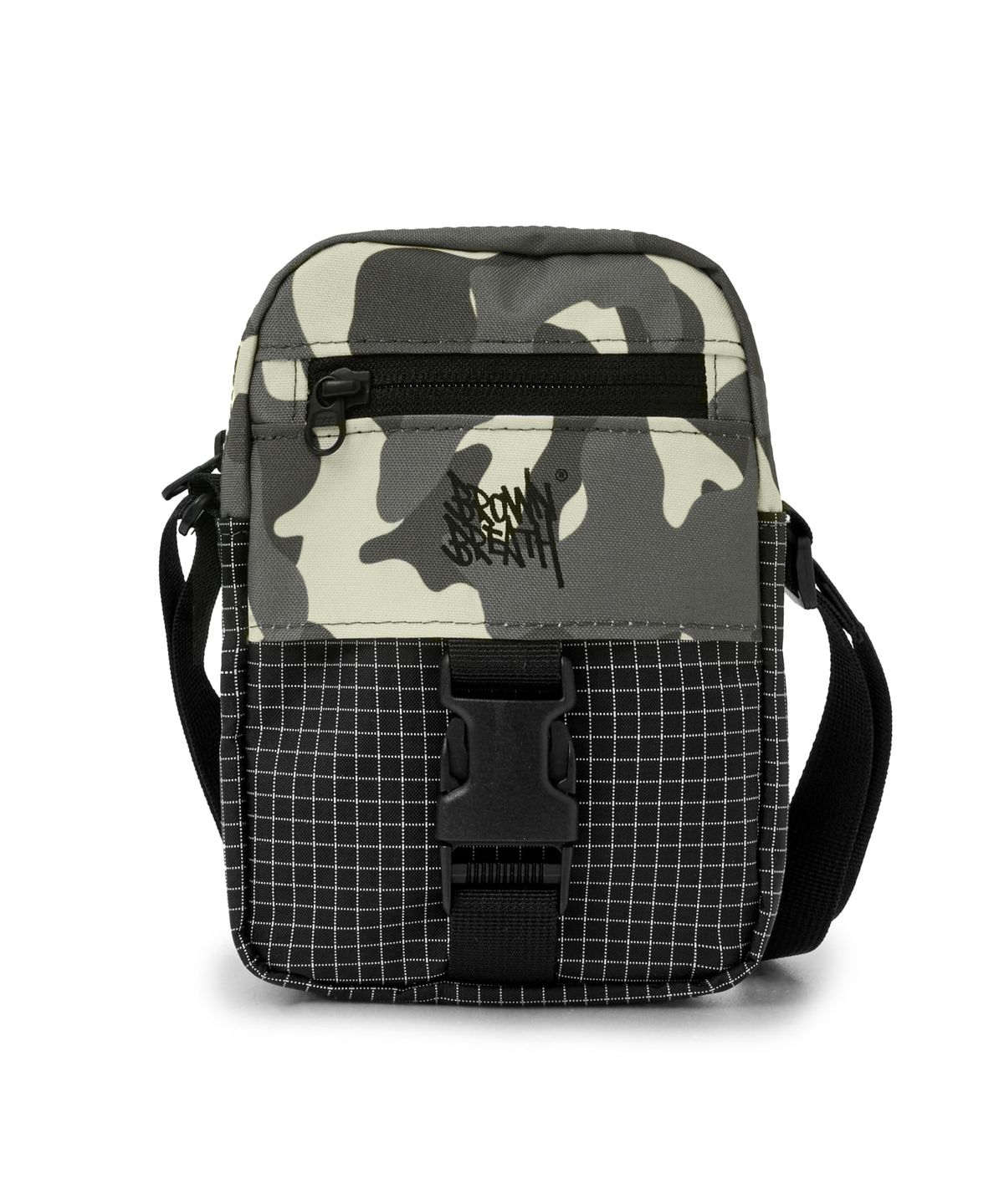 브라운브레스 키즈(BROWNBREATH KIDS) KIDS TAG MINI CROSS BAG - GREY