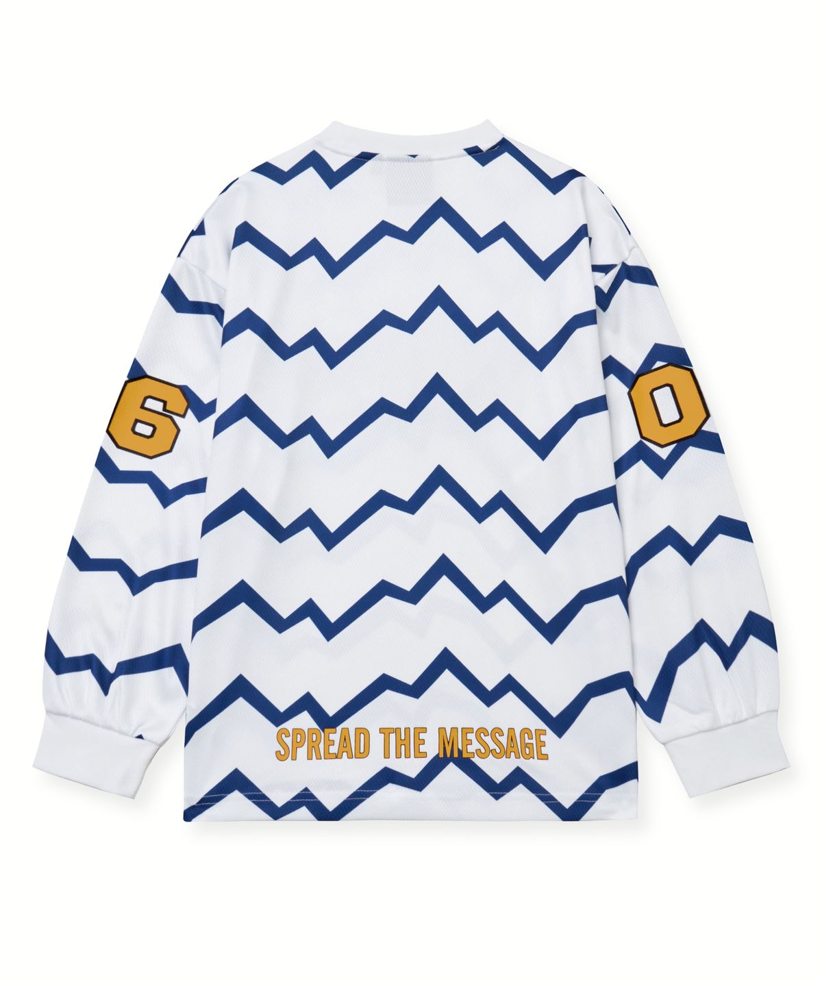 브라운브레스 키즈(BROWNBREATH KIDS) KIDS ZIGZAG BB LONGSLEEVE - WHITE