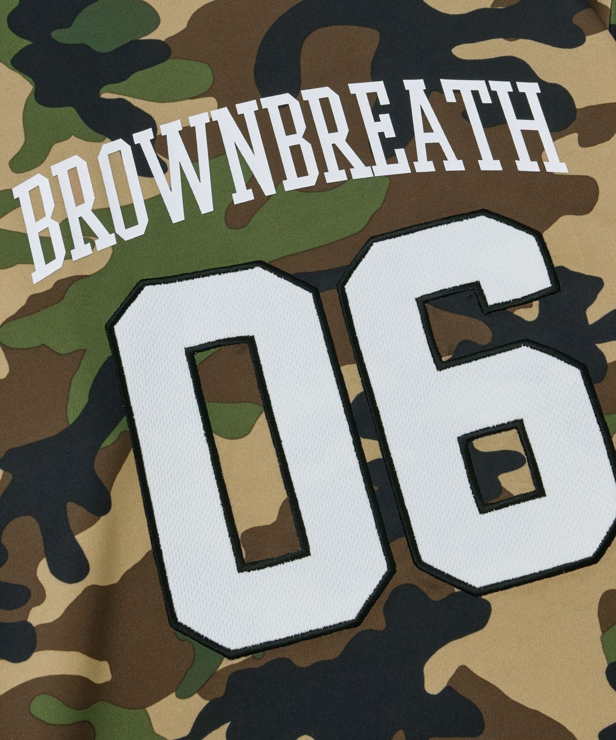 브라운브레스 키즈(BROWNBREATH KIDS) KIDS CAMO LAYERED LONGSLEEVE - KHAKI