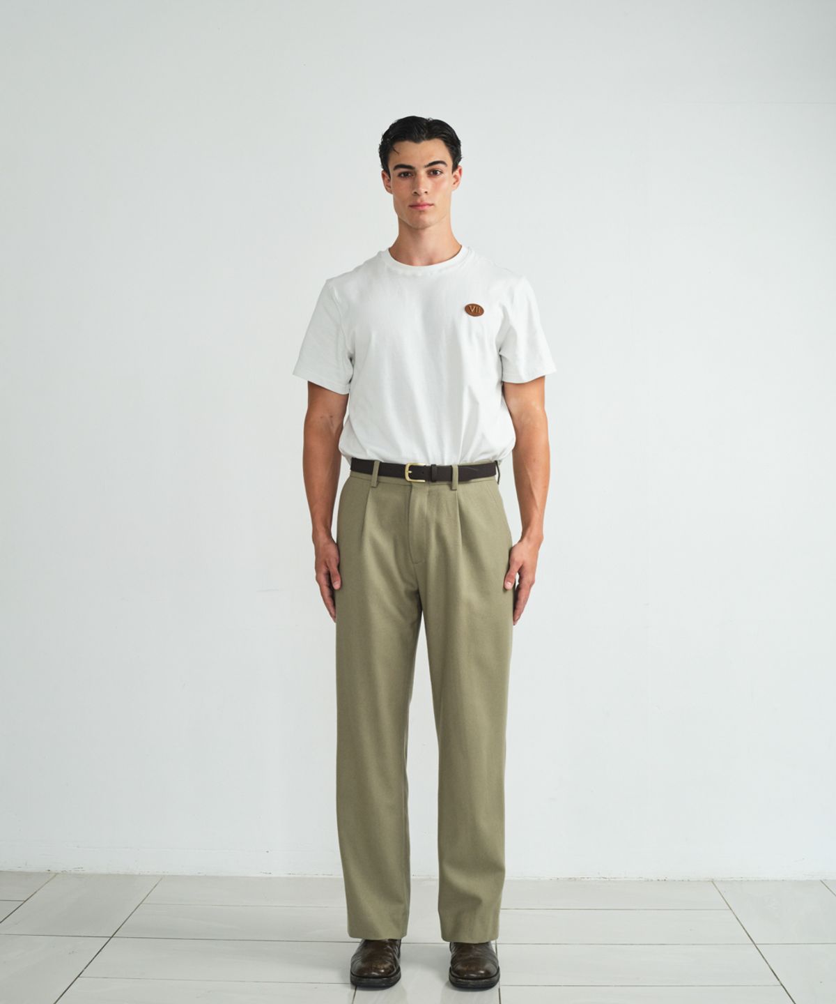 비베르데(VIIVERDE) Heavy Cotton T-shirt White