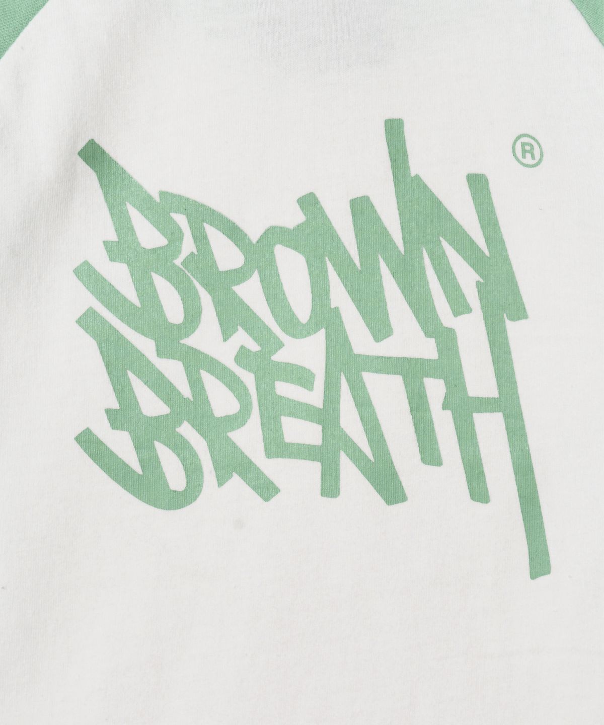 브라운브레스 키즈(BROWNBREATH KIDS) KIDS GIRL RAGLAN TAG LONGSLEEVE - MINT