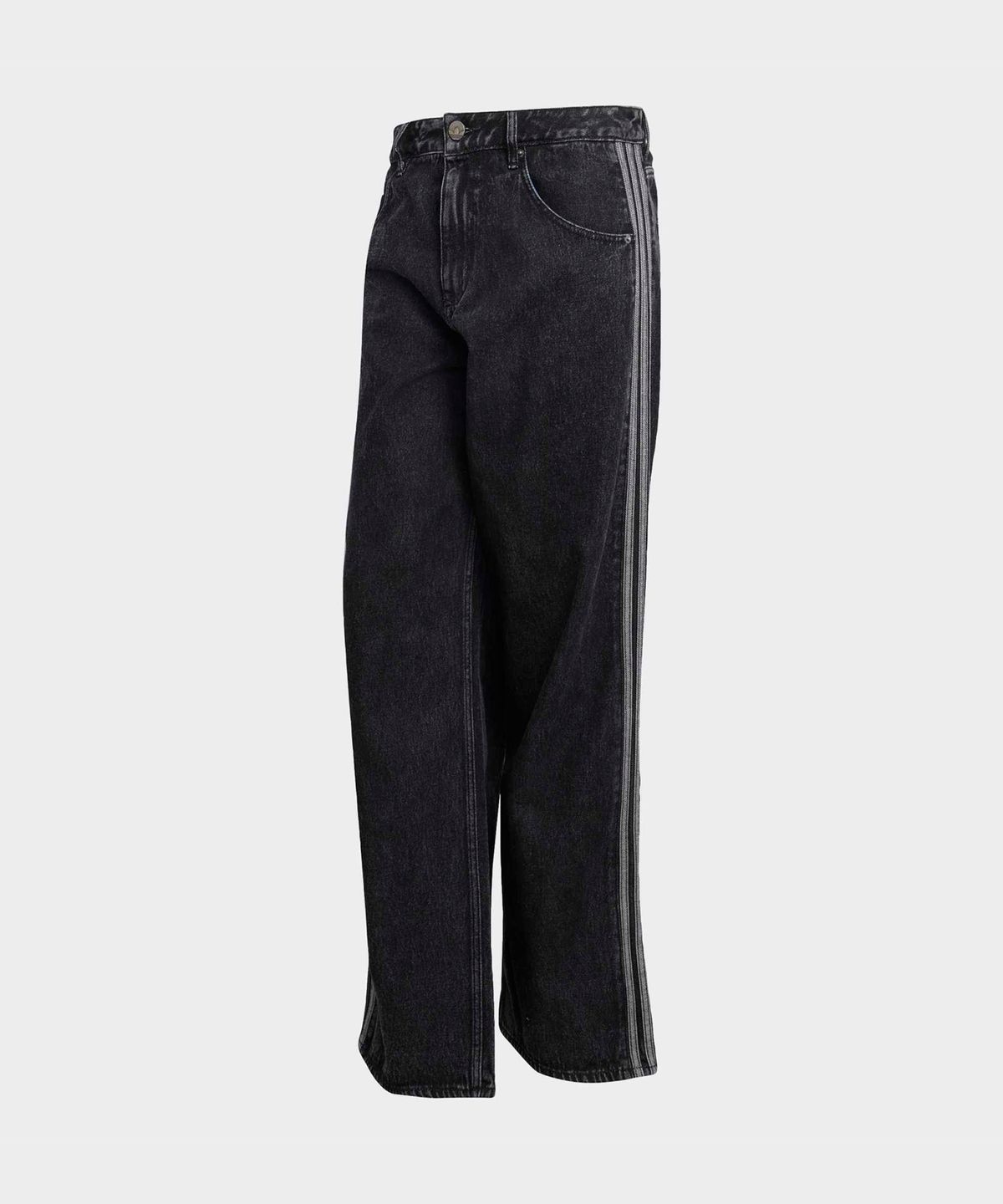 아디다스(ADIDAS) 파이어버드 데님 팬츠 - 블랙 / KD1497