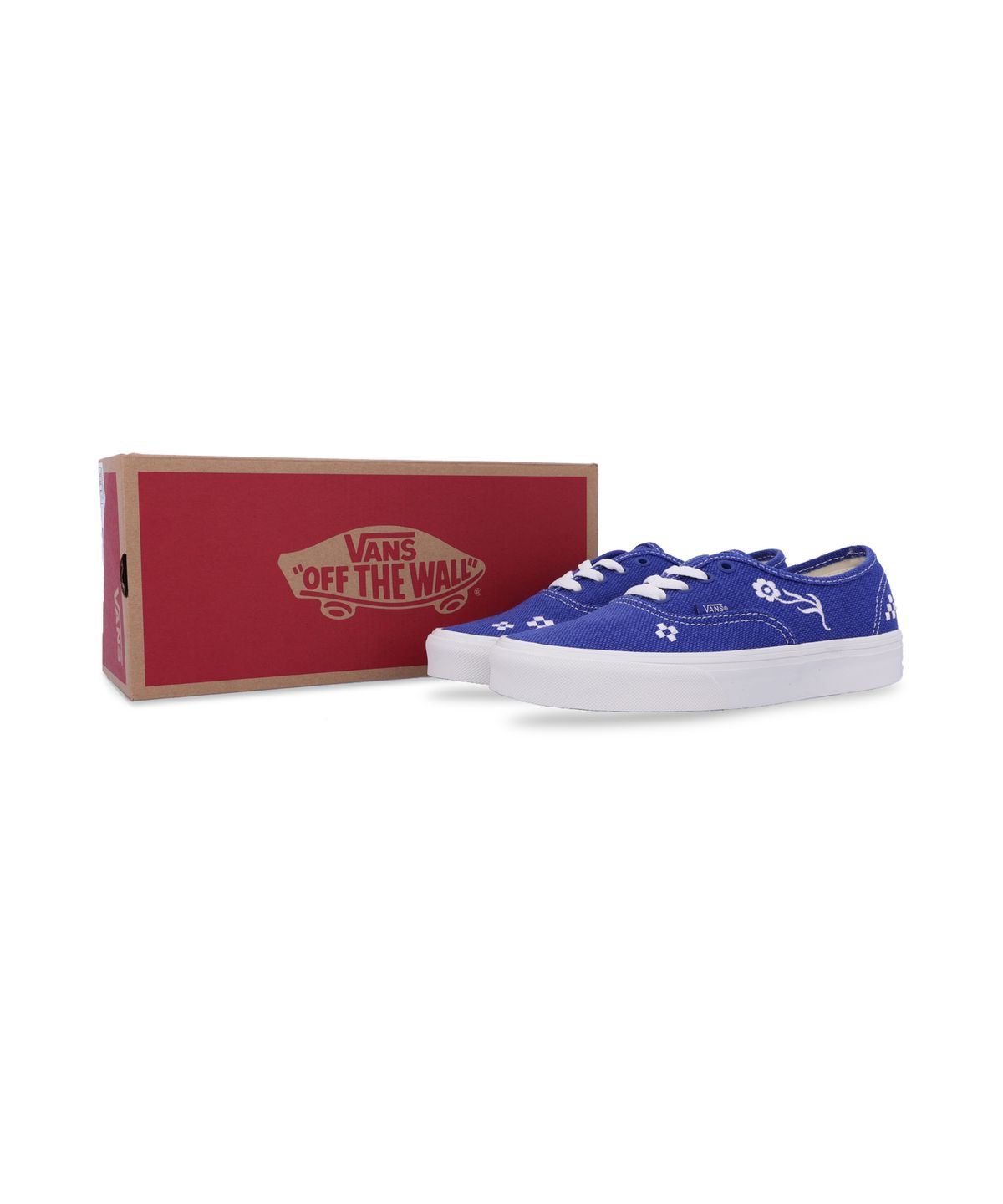 반스(VANS) 어센틱 - 엠브로이더리 블루:마시멜로우 / VN000D6G7Z21