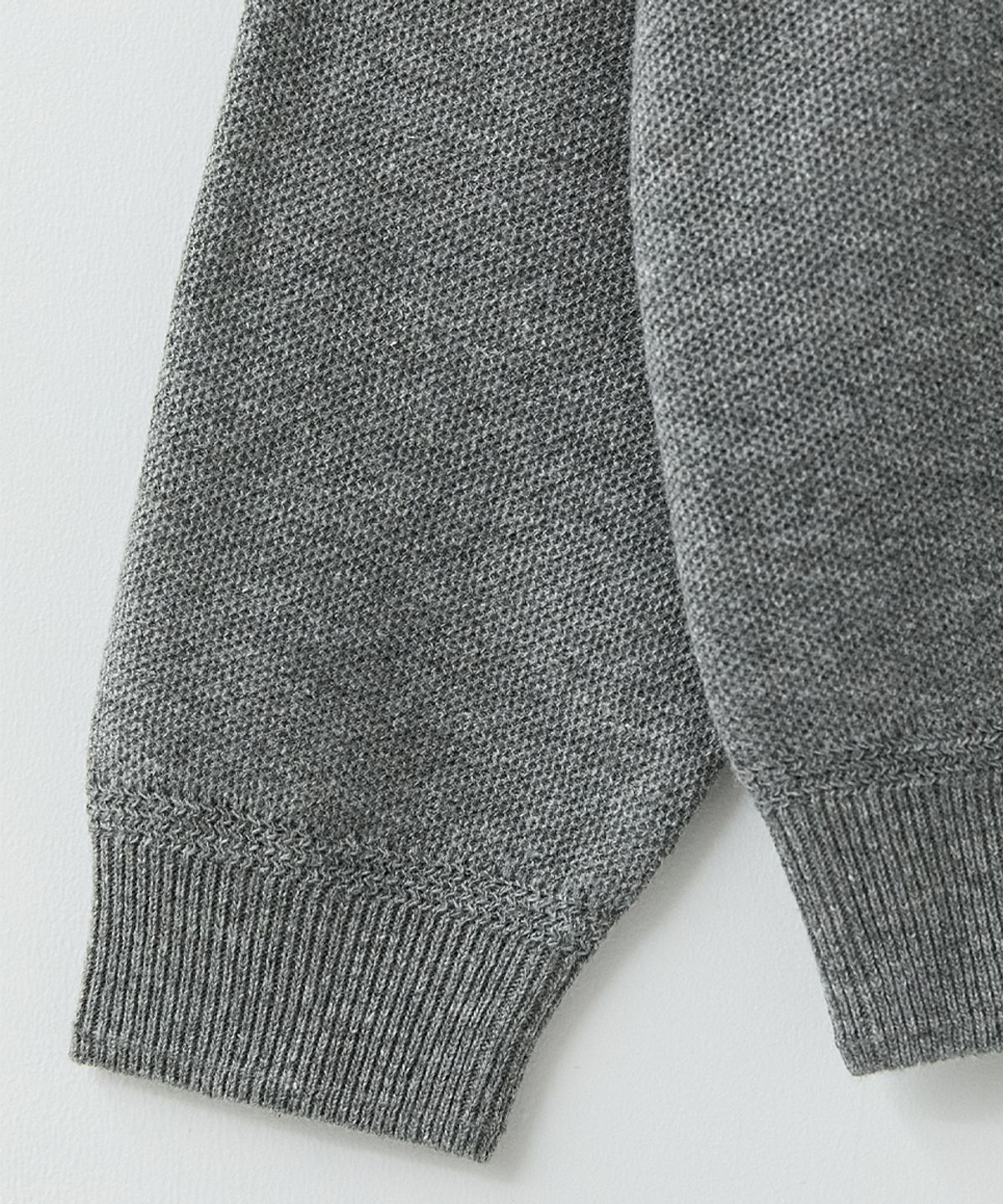 러프사이드(ROUGHSIDE) Double Loop Cardigan M.Grey