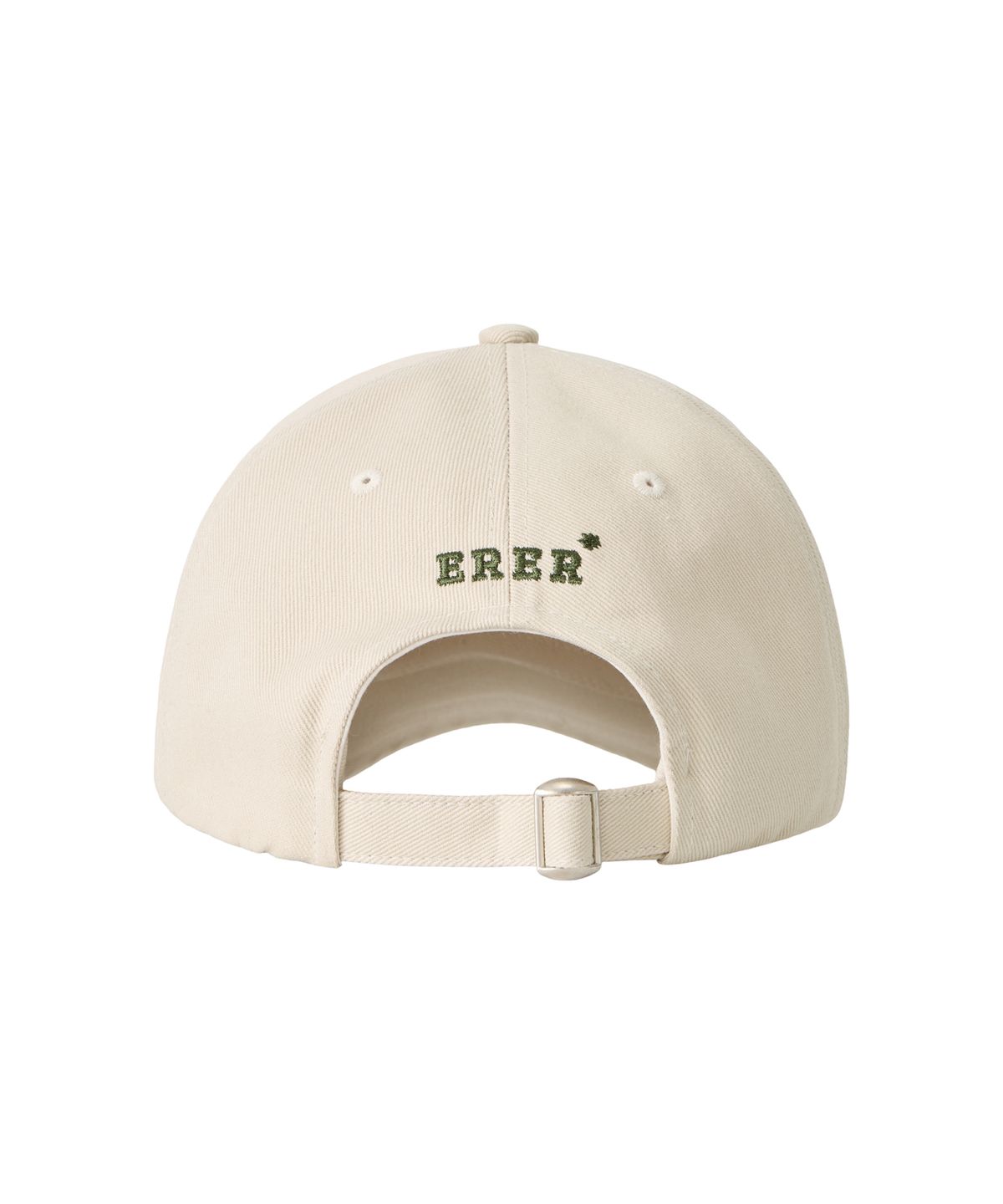 에르에르(ERER) Skier Applique Ball Cap Cream