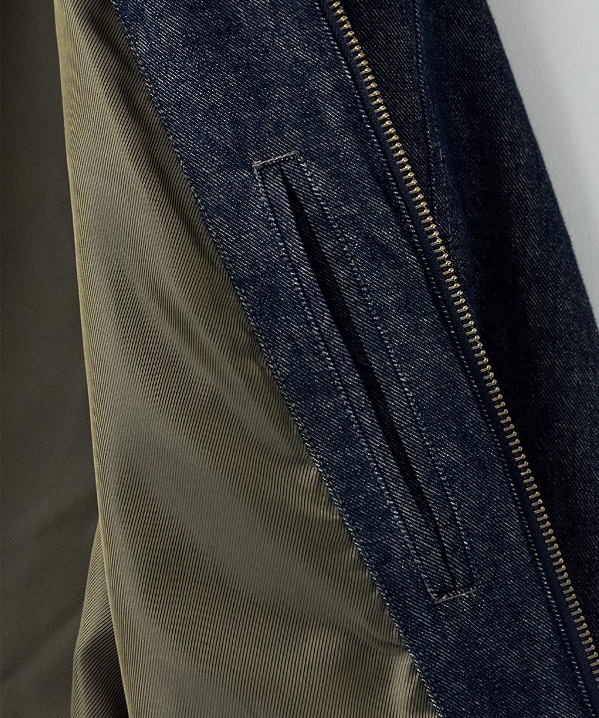 러프사이드(ROUGHSIDE) Pier Jacket Indigo