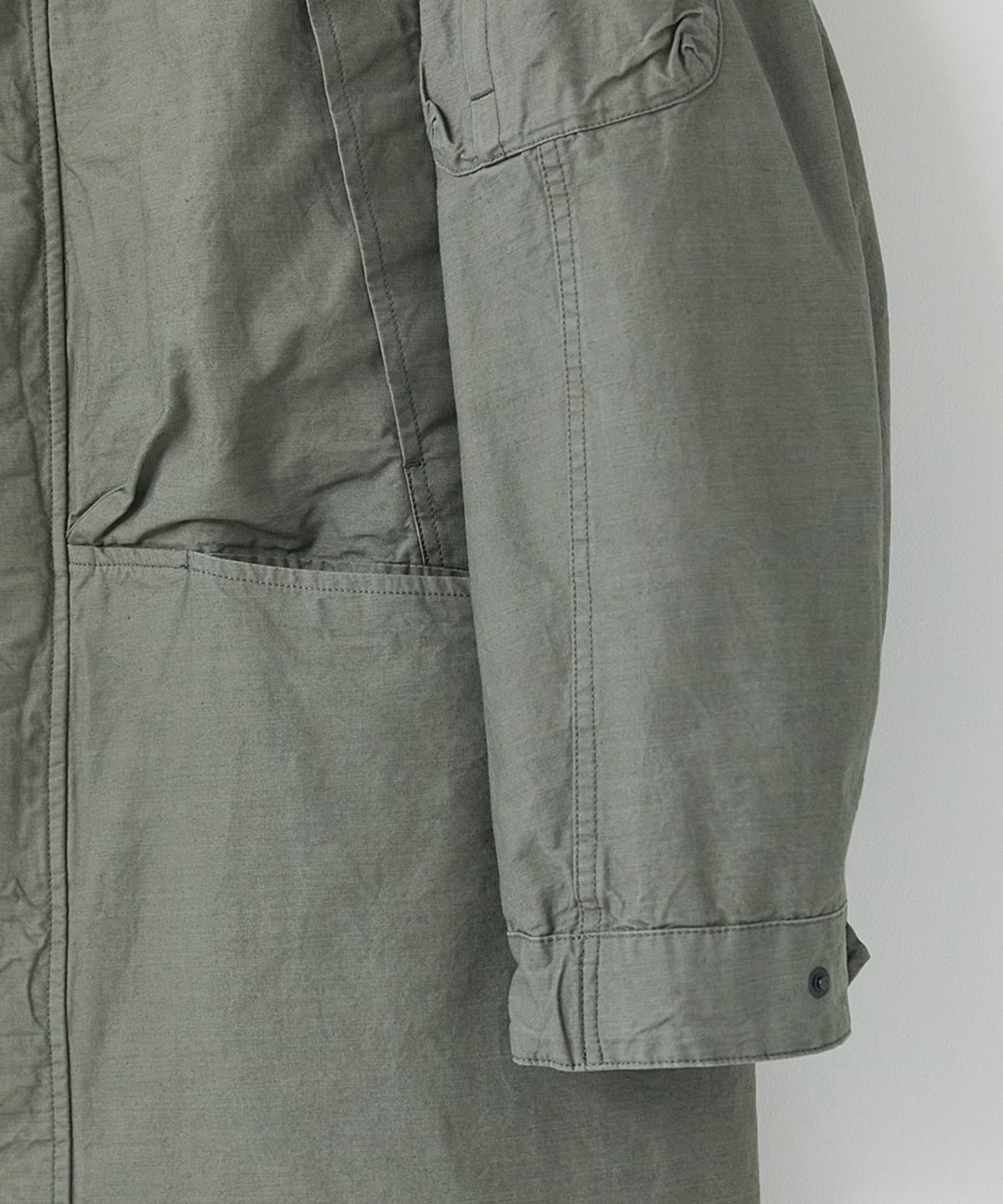 러프사이드(ROUGHSIDE) Dune Parka Light Grey