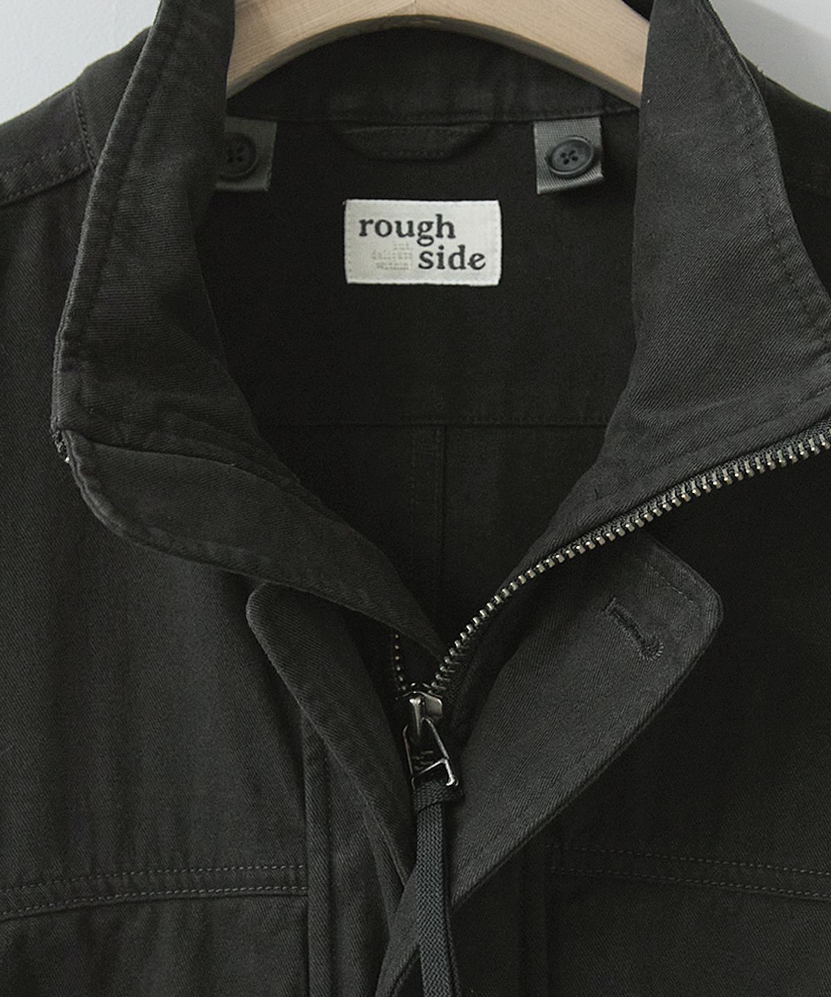 러프사이드(ROUGHSIDE) Dune Parka Ash Black