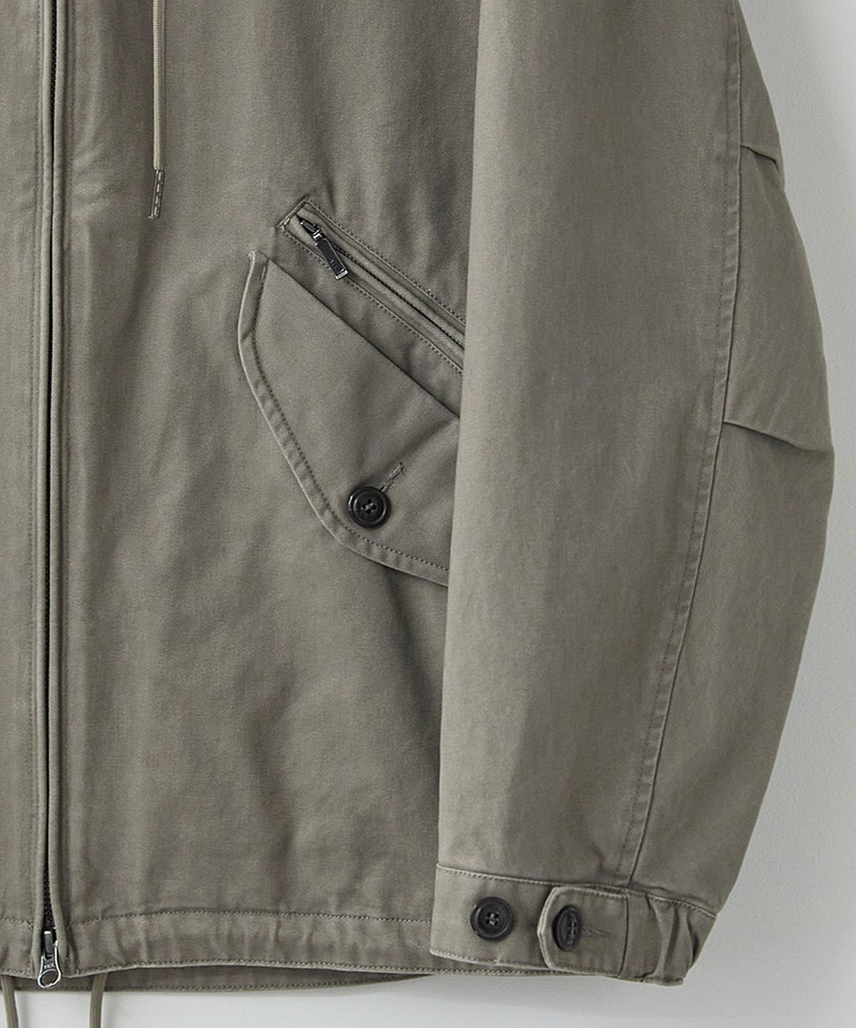 러프사이드(ROUGHSIDE) Hill Parka Mud