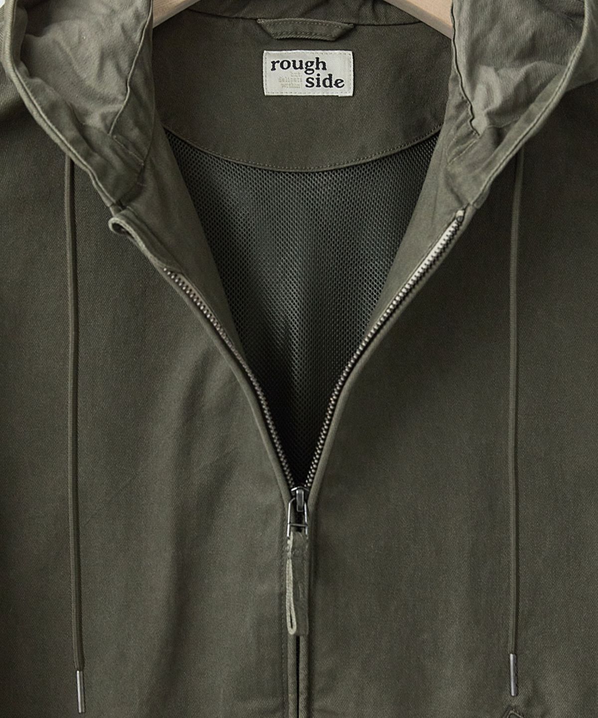 러프사이드(ROUGHSIDE) Hill Parka Light Olive