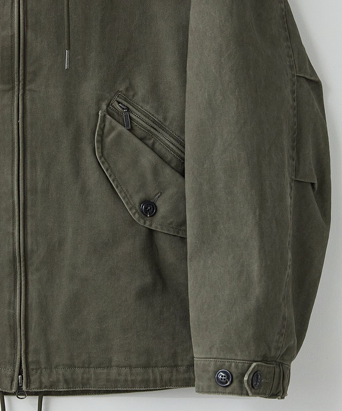 러프사이드(ROUGHSIDE) Hill Parka Light Olive